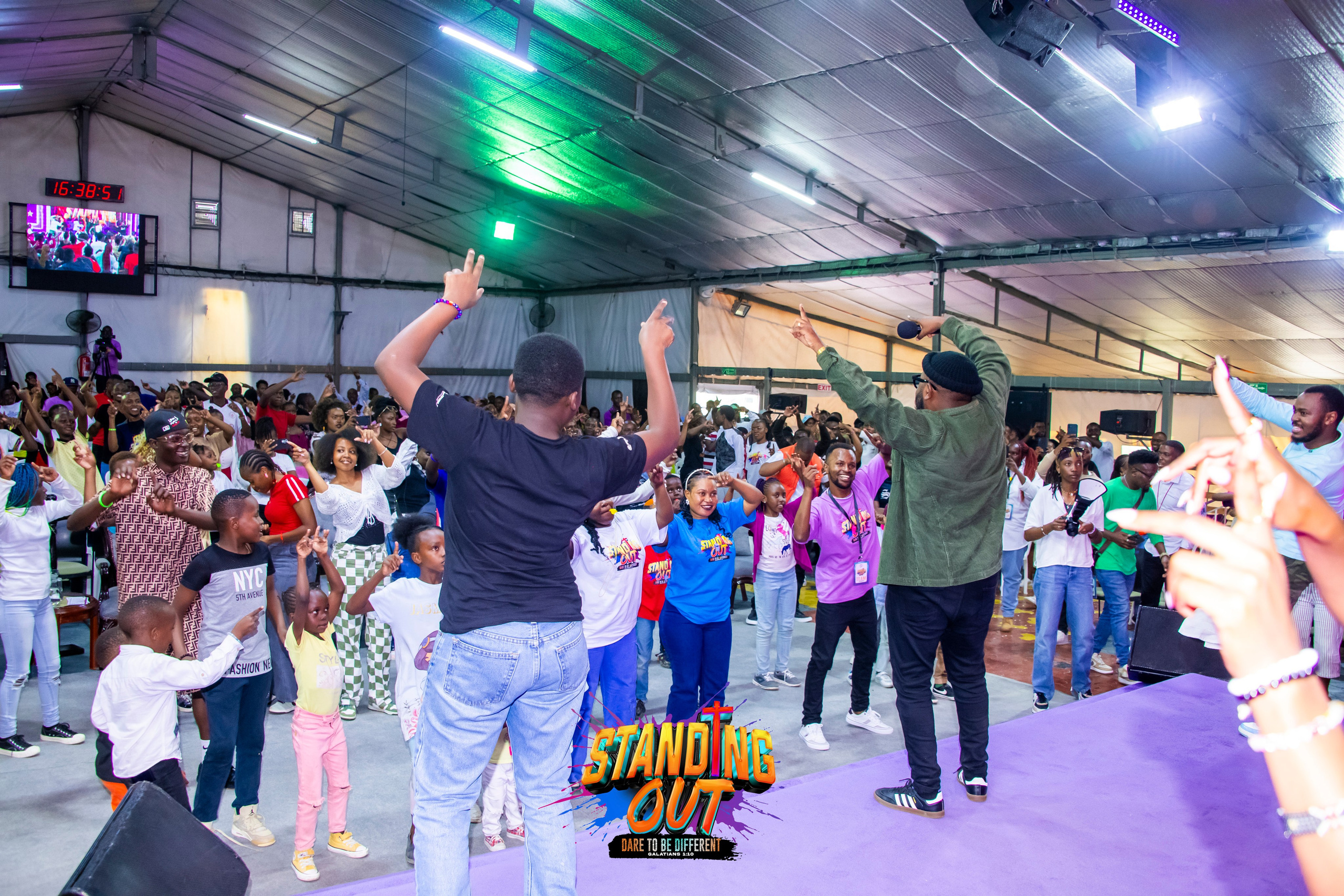 Standing Out Youth Bash. Pastor Morris