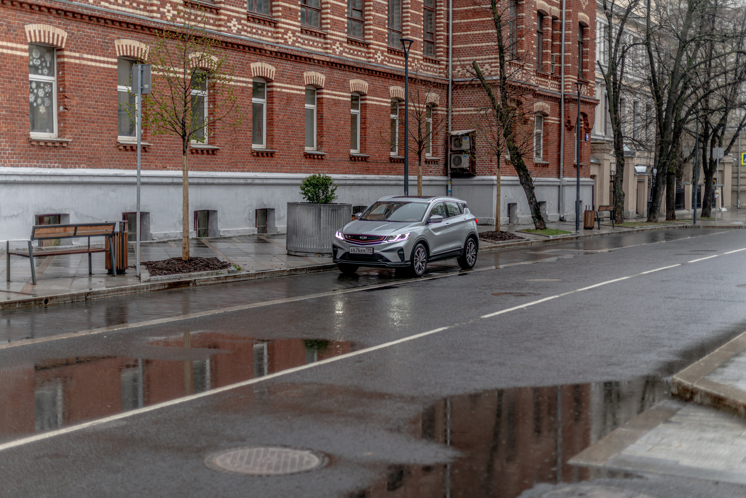 Фотосъемка автомобиля Geely Coolray. ФОТОГРАФ МЕКСИКА КИНТАНА-РОО