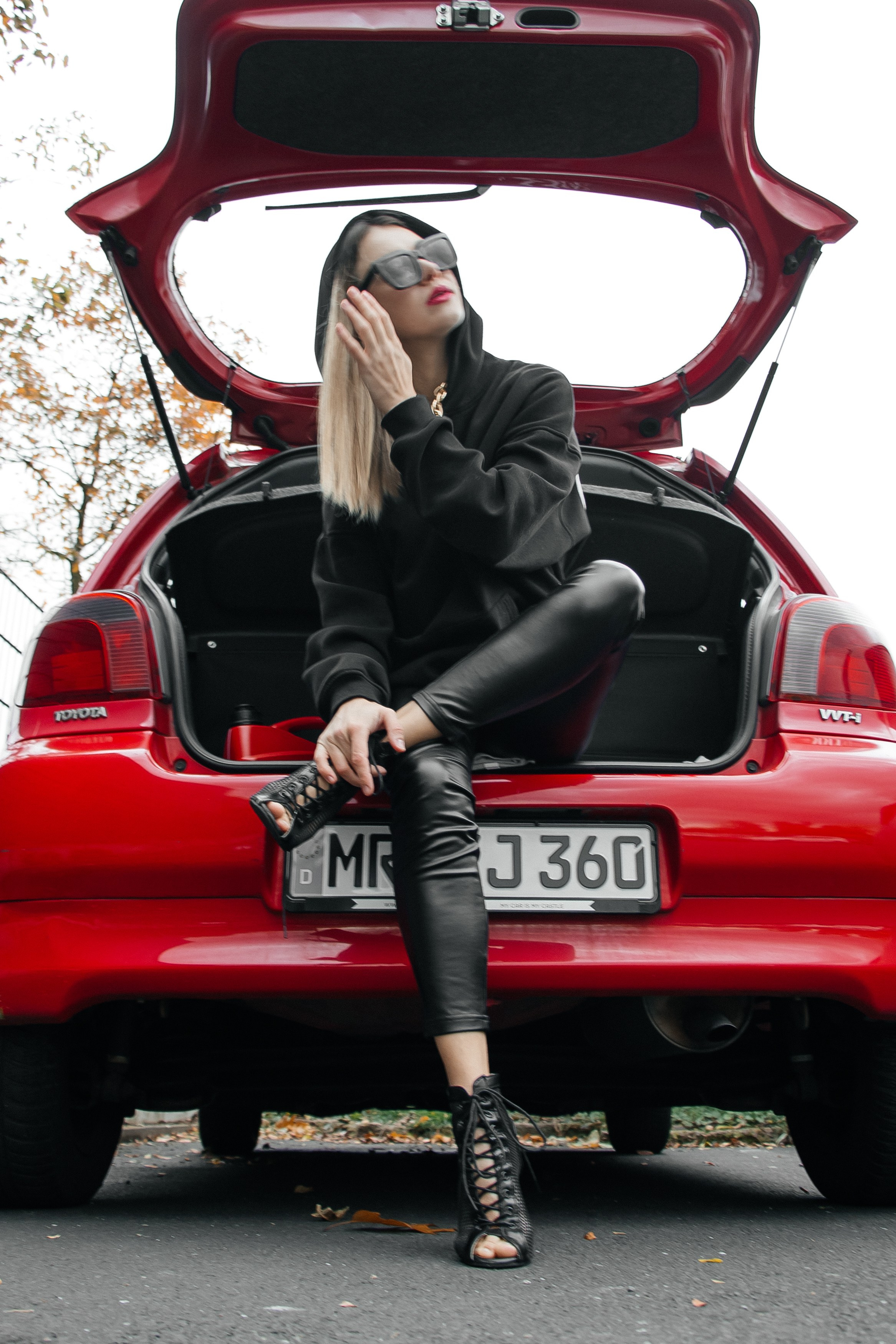 Red girl. PHOTOgrapher Germany MARBURG