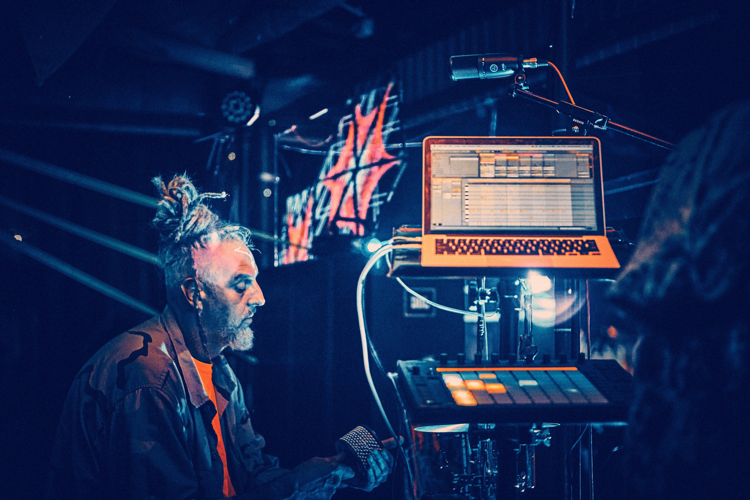 Kosmiczny koncert zespołu SPACEBOY na Organic Festival 2021. Andriej Szypilow - Fotografia & Wideografia