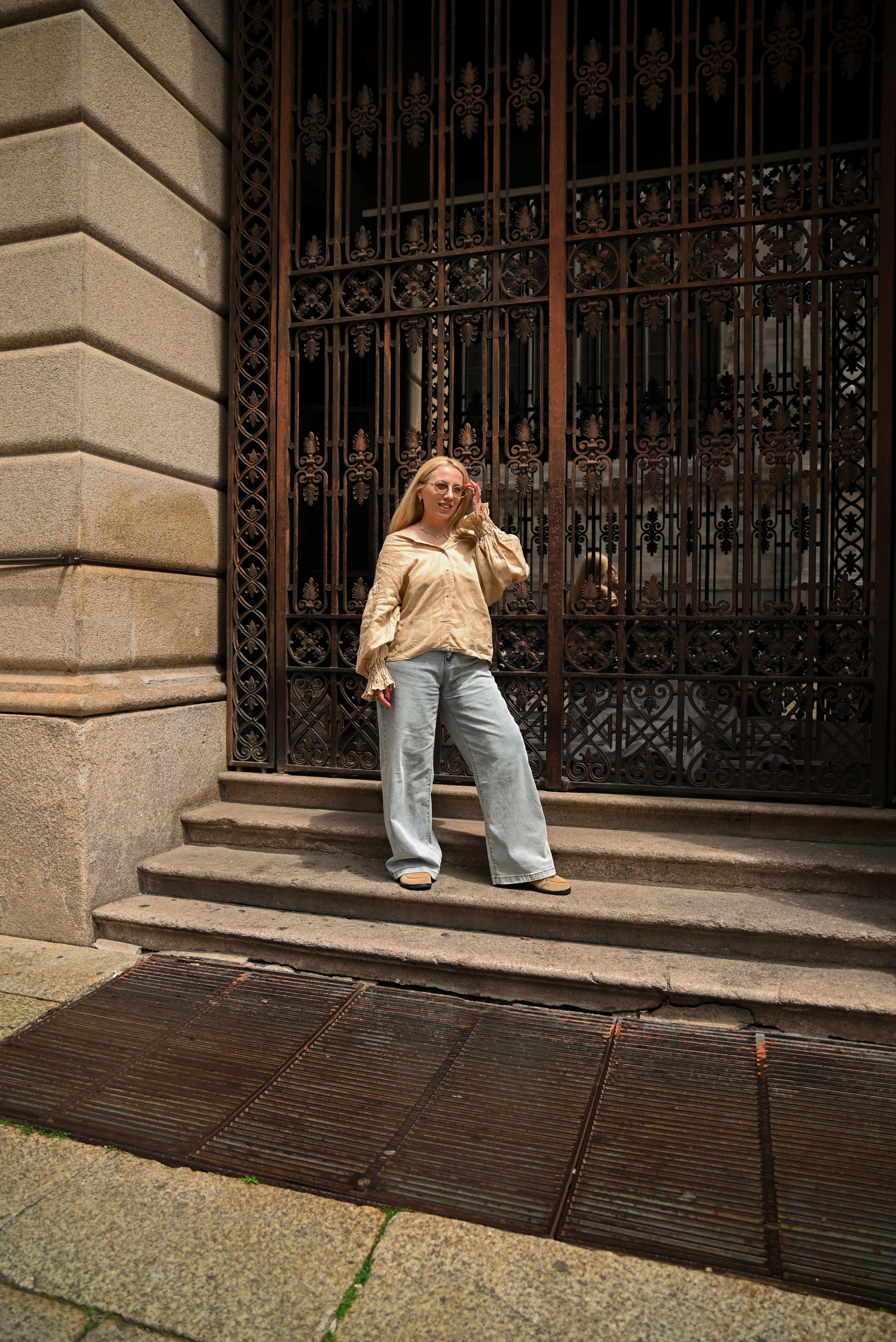 Walking in the center of Milan