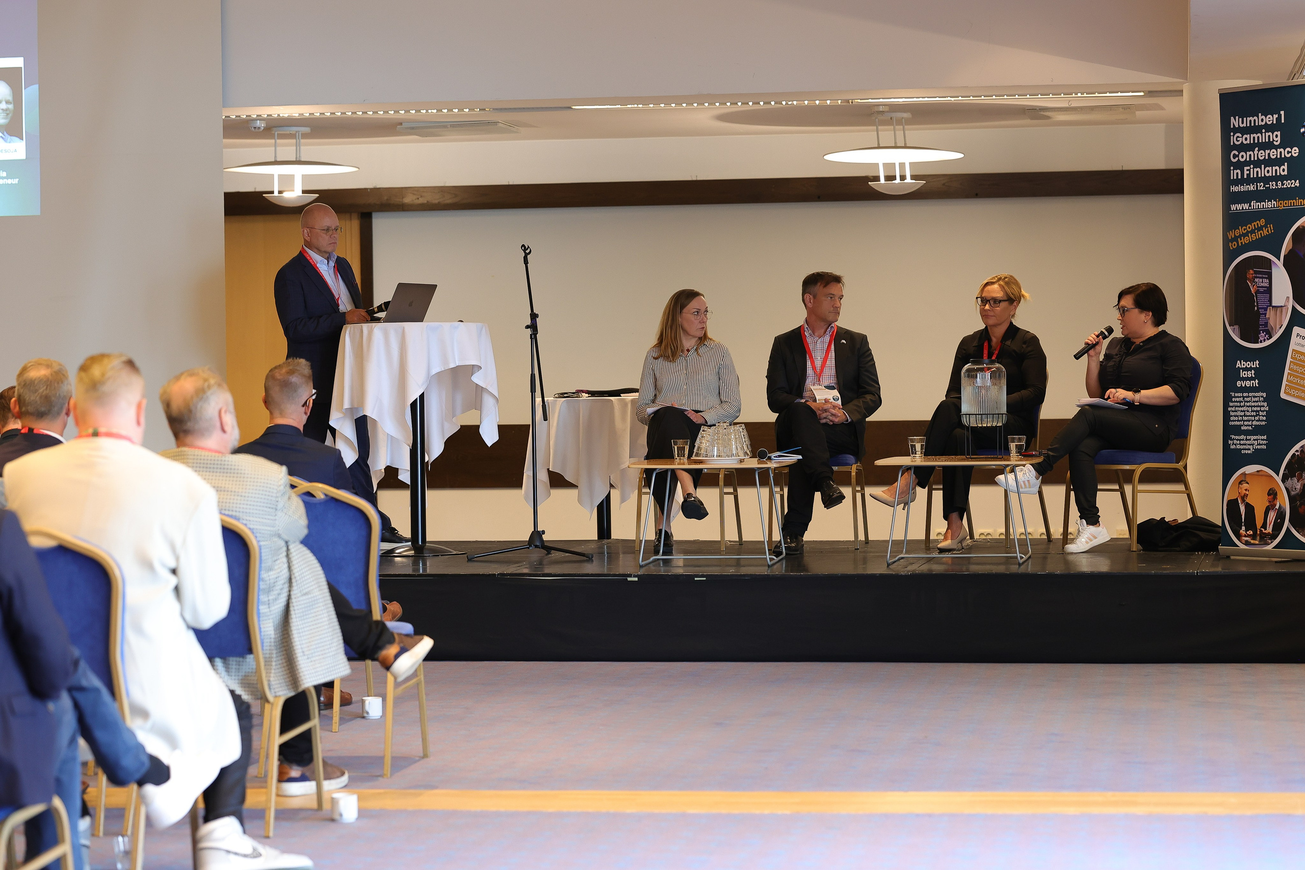 Finish iGaming Event. Conference. Photographer Marina Gargi