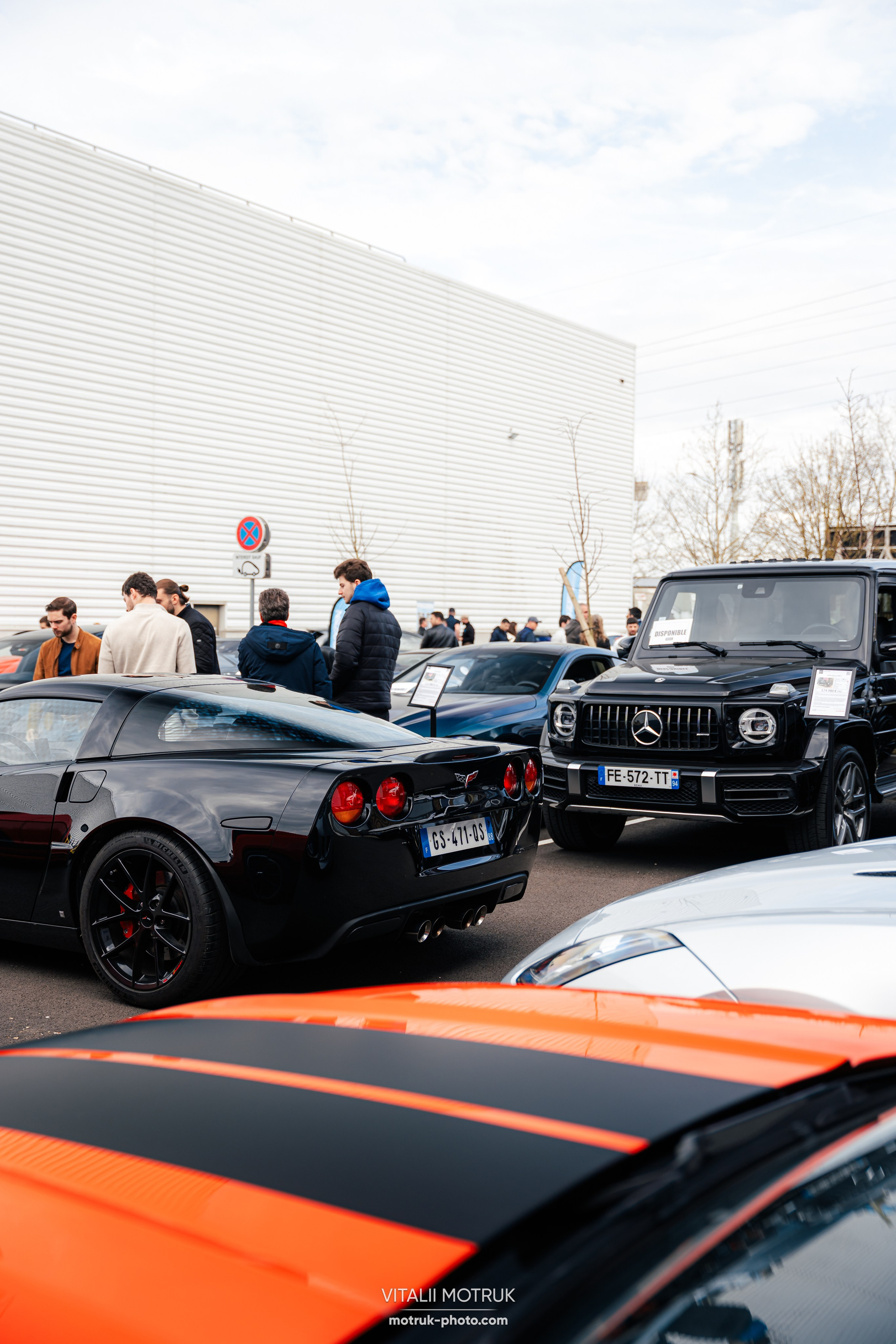 Cars and Coffee 9 mars — BEMA. Photographe de voitures à Paris — Vitalii Motruk