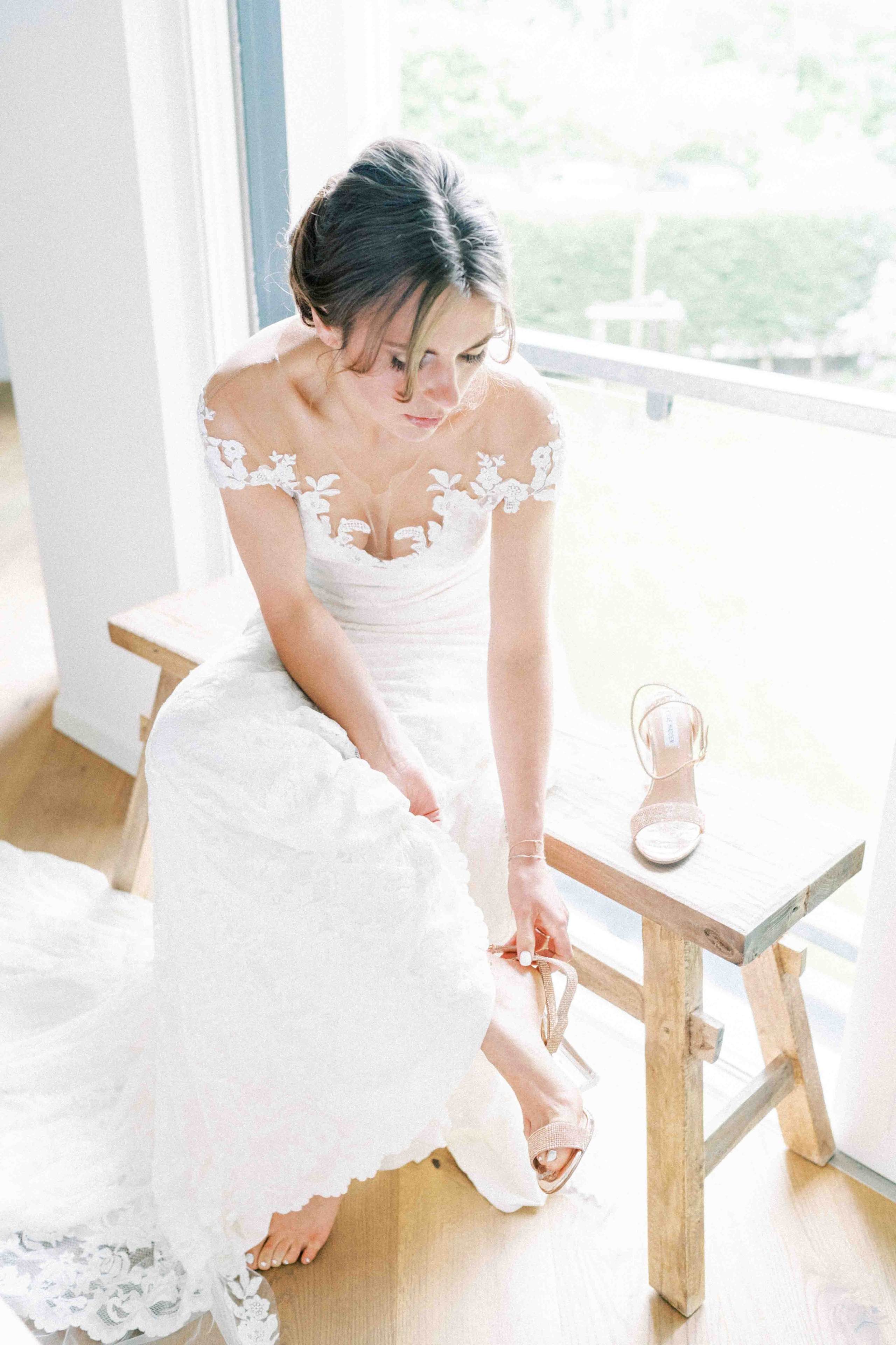 getting ready braut bei hochzeit landhaus am see garbsen