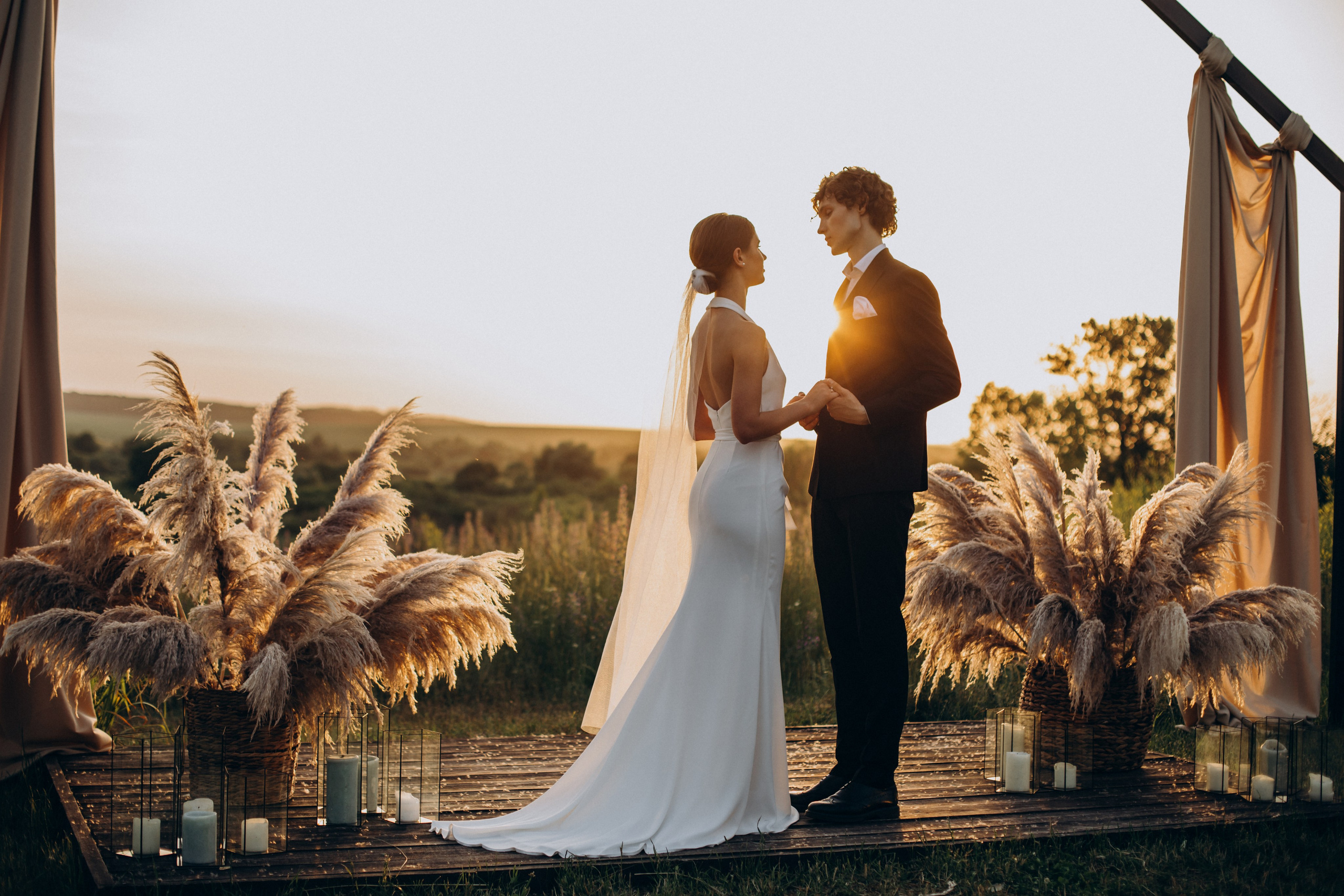 Michael & Sophia — countryside wedding ceremony in New York. Alice Bell — Wedding photographer in New York