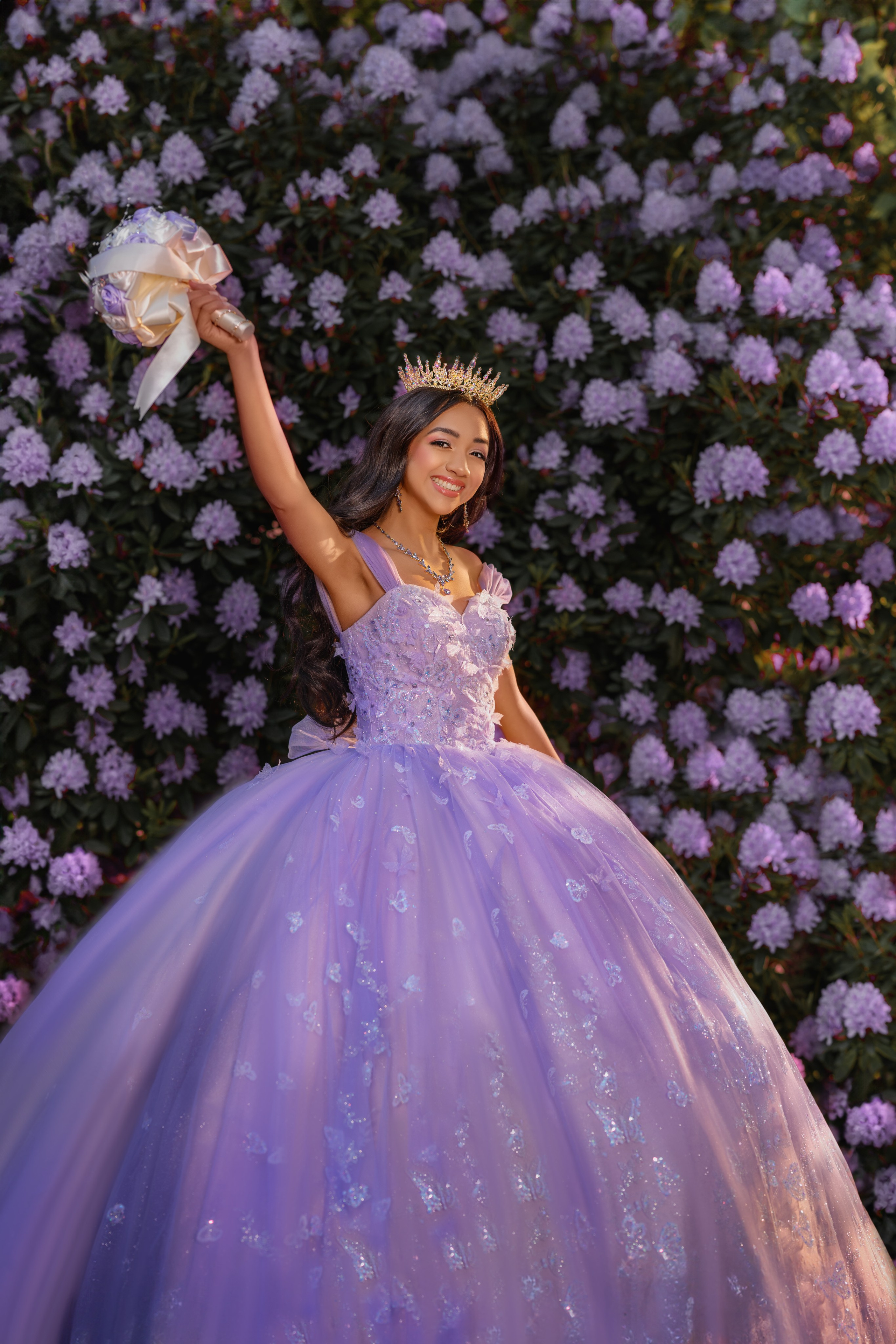 Sofia, Quinceañera. Wedding & family photography in Seattle area. Helen Michelle photographer