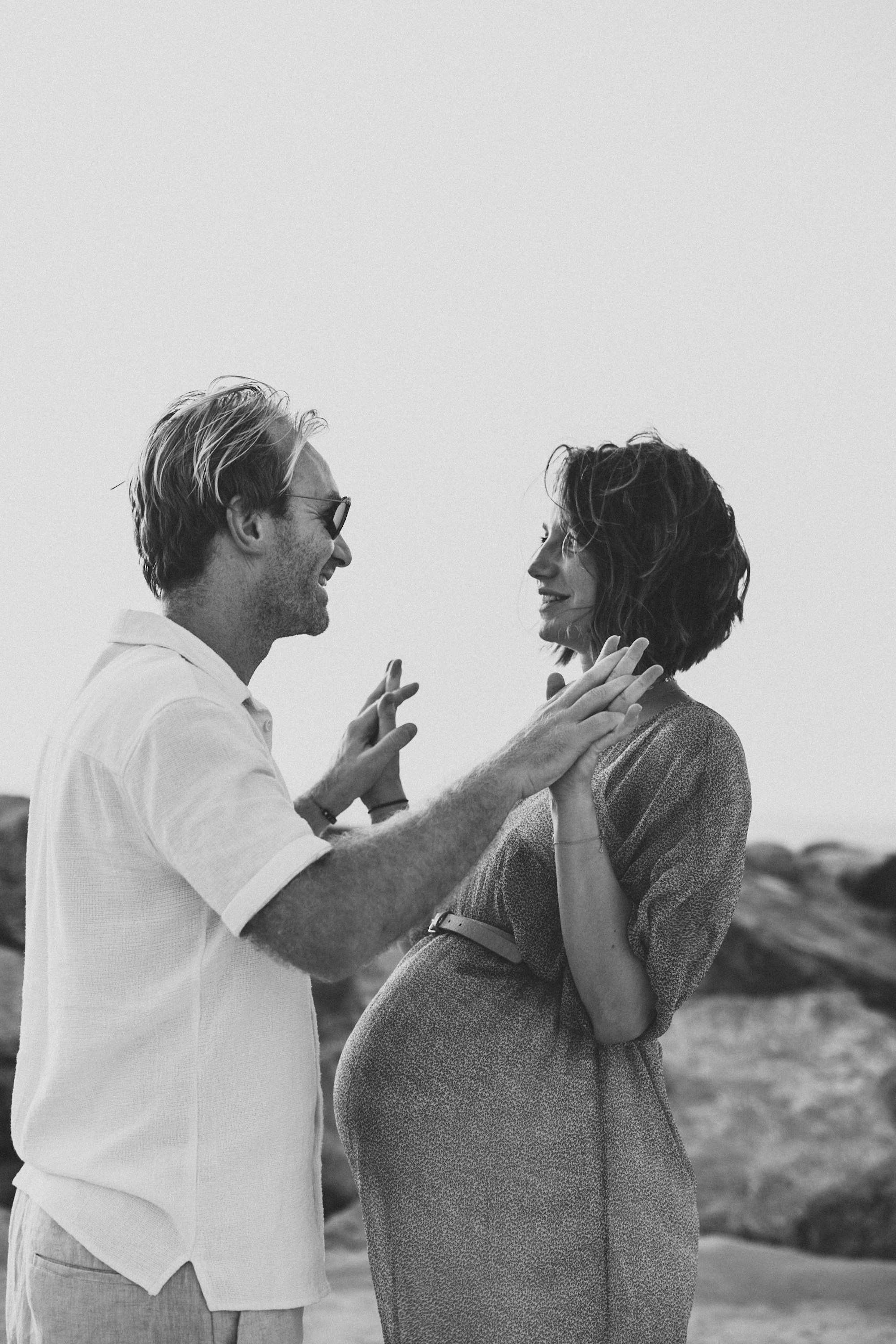 Maternity Session — Beach. Family Photographer in Dubai