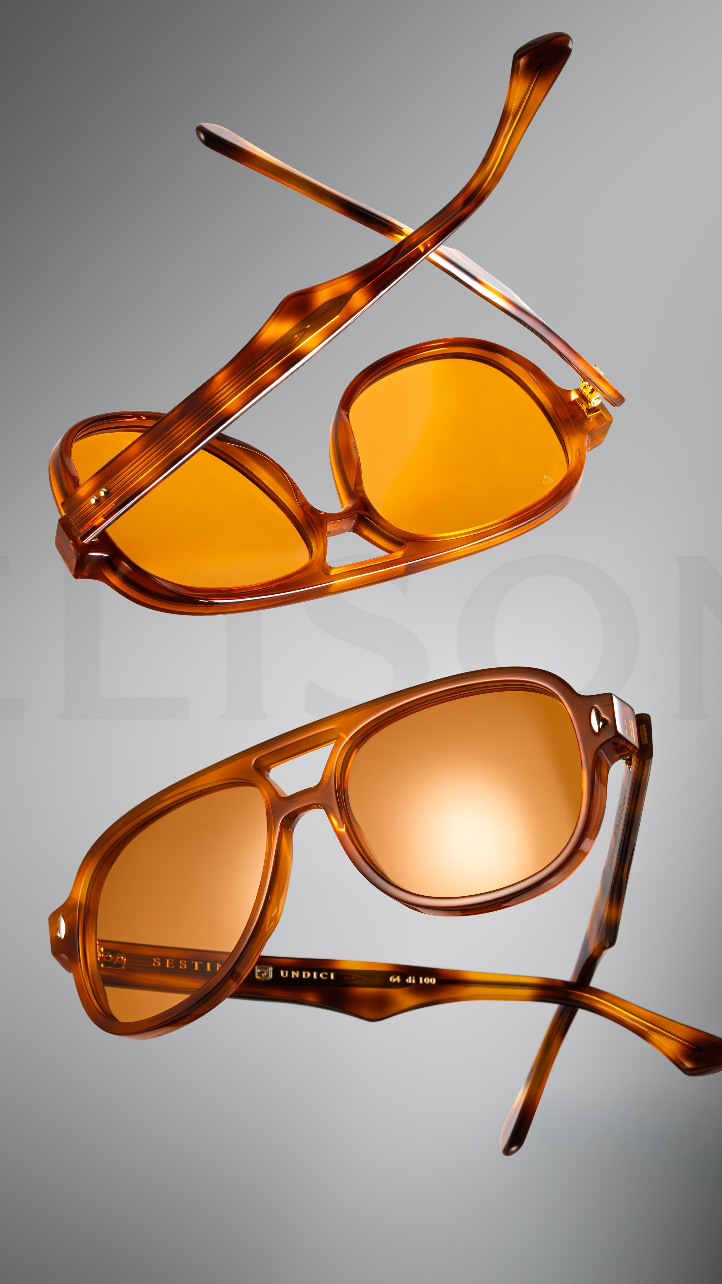 Fashion glasses. Ellstudio film production