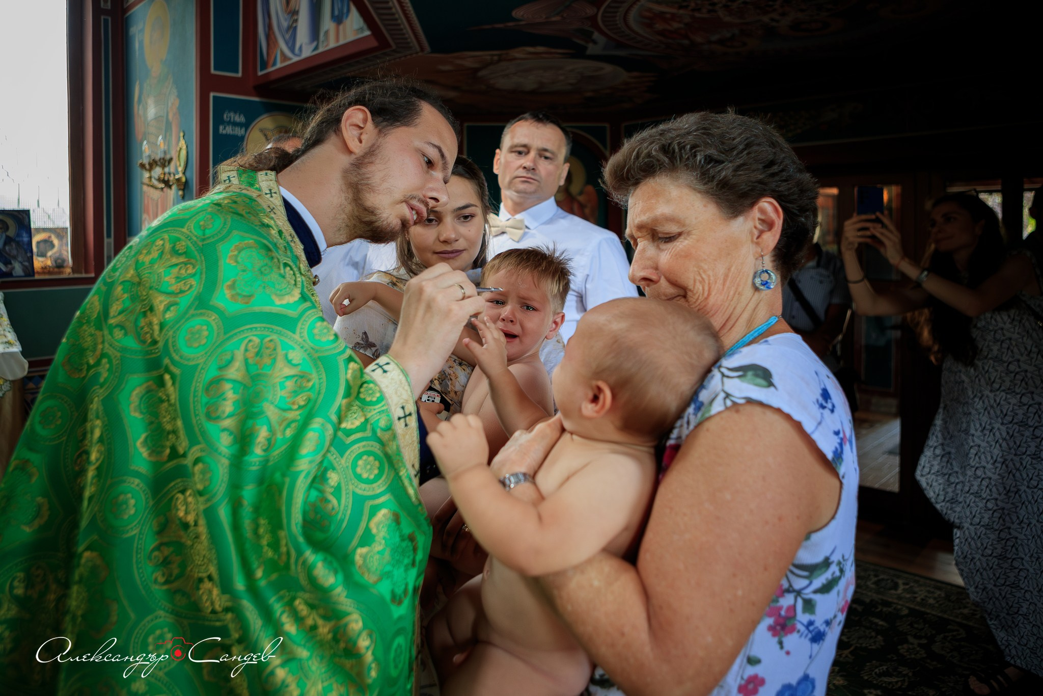 Свето кръщение. Александър Сандев - website