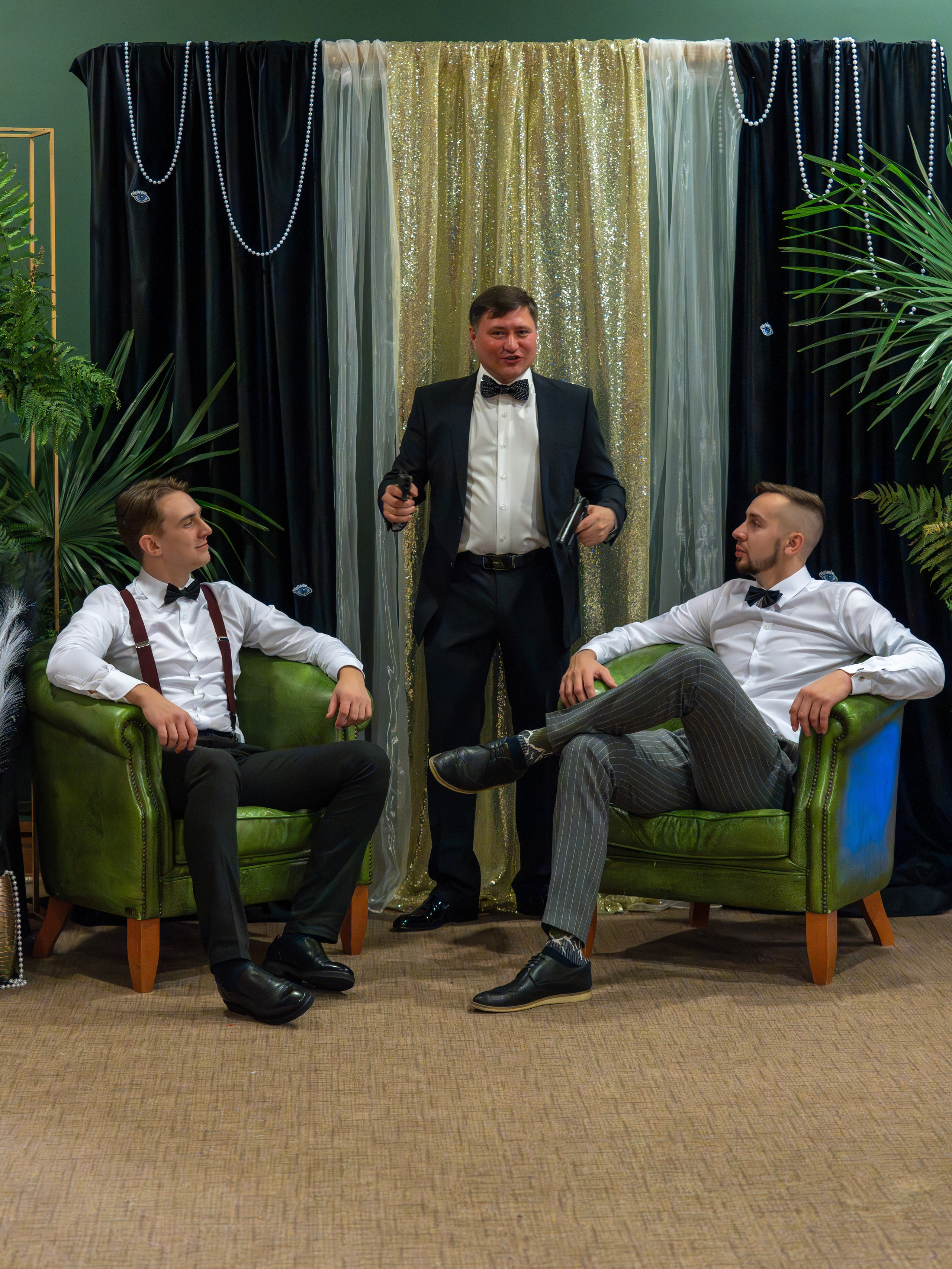 Новый год в стиле Great Gatsby. Репортажный фотограф в Красной Поляне и Сочи Павлюченко Екатерина
