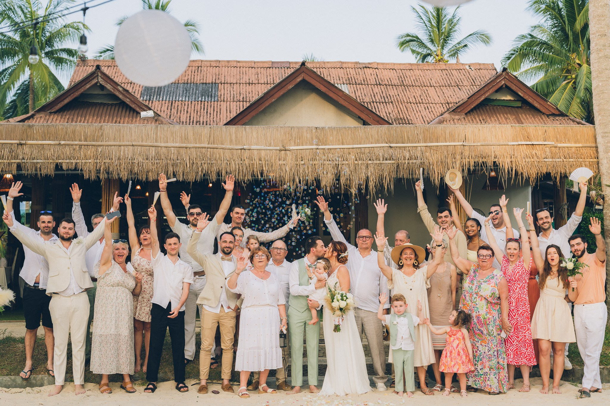 Chloe and Jimmy. Wedding on Koh Samui, Thailand