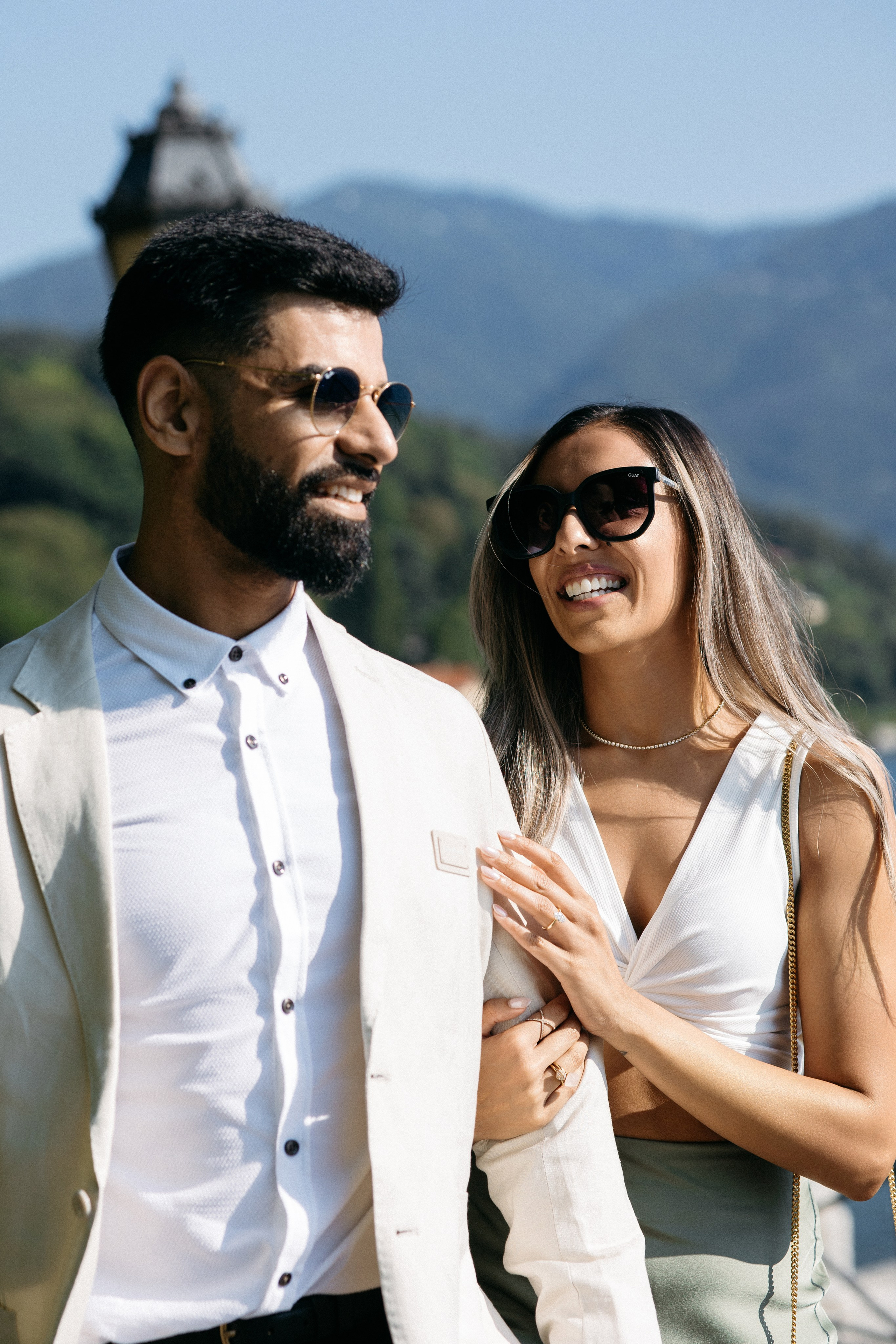 She said yes 💍. Wedding photographer in Italy