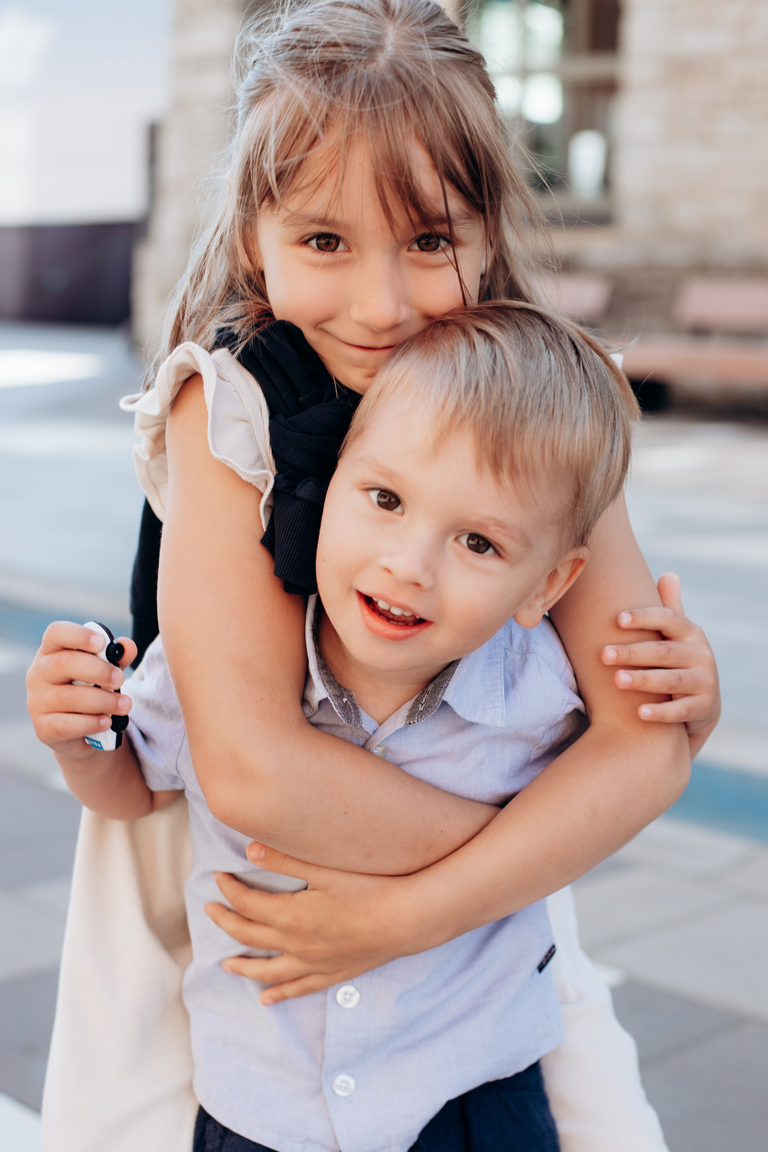 Наталья, Сергей, Полина и Тимур. Главная