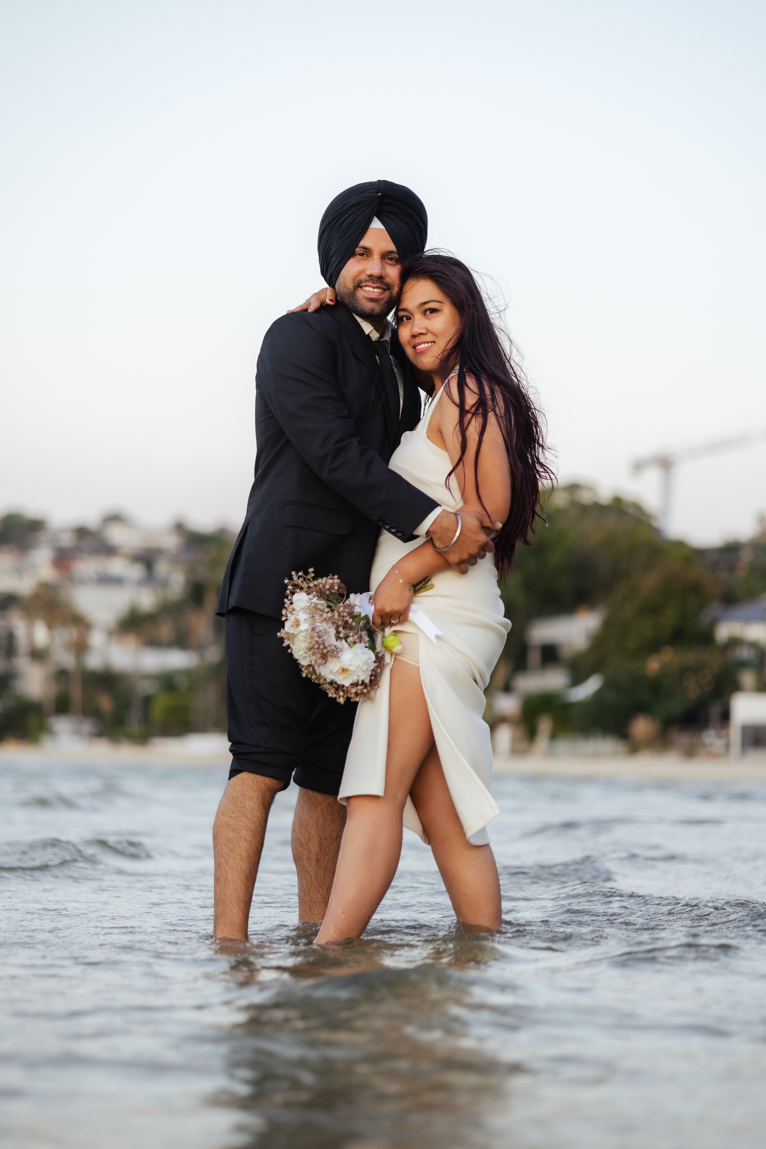 Sunshine and Harminder’s wedding photo session. True Story Photography