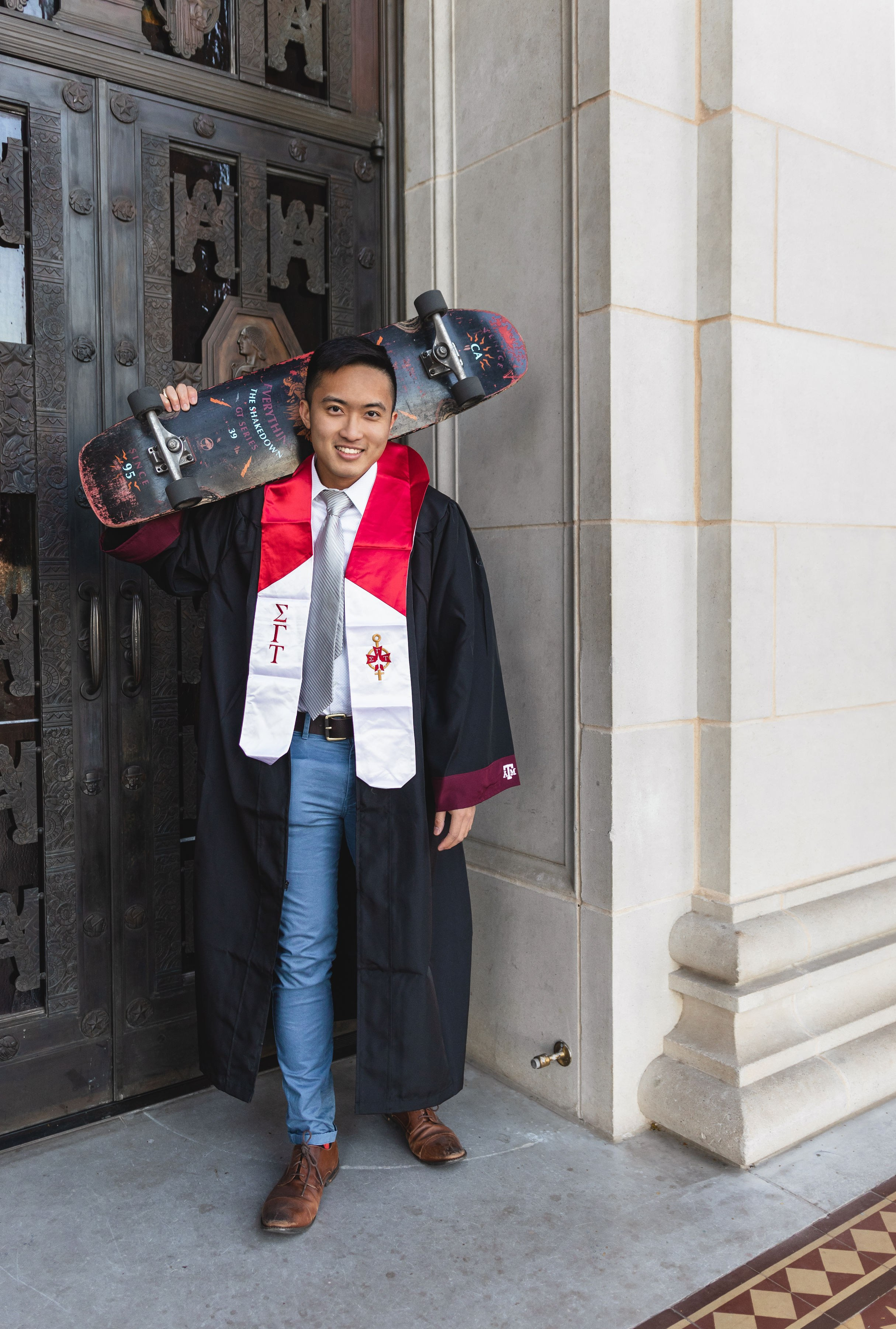 Waylon’s senior photoshoot at Texas A&M University