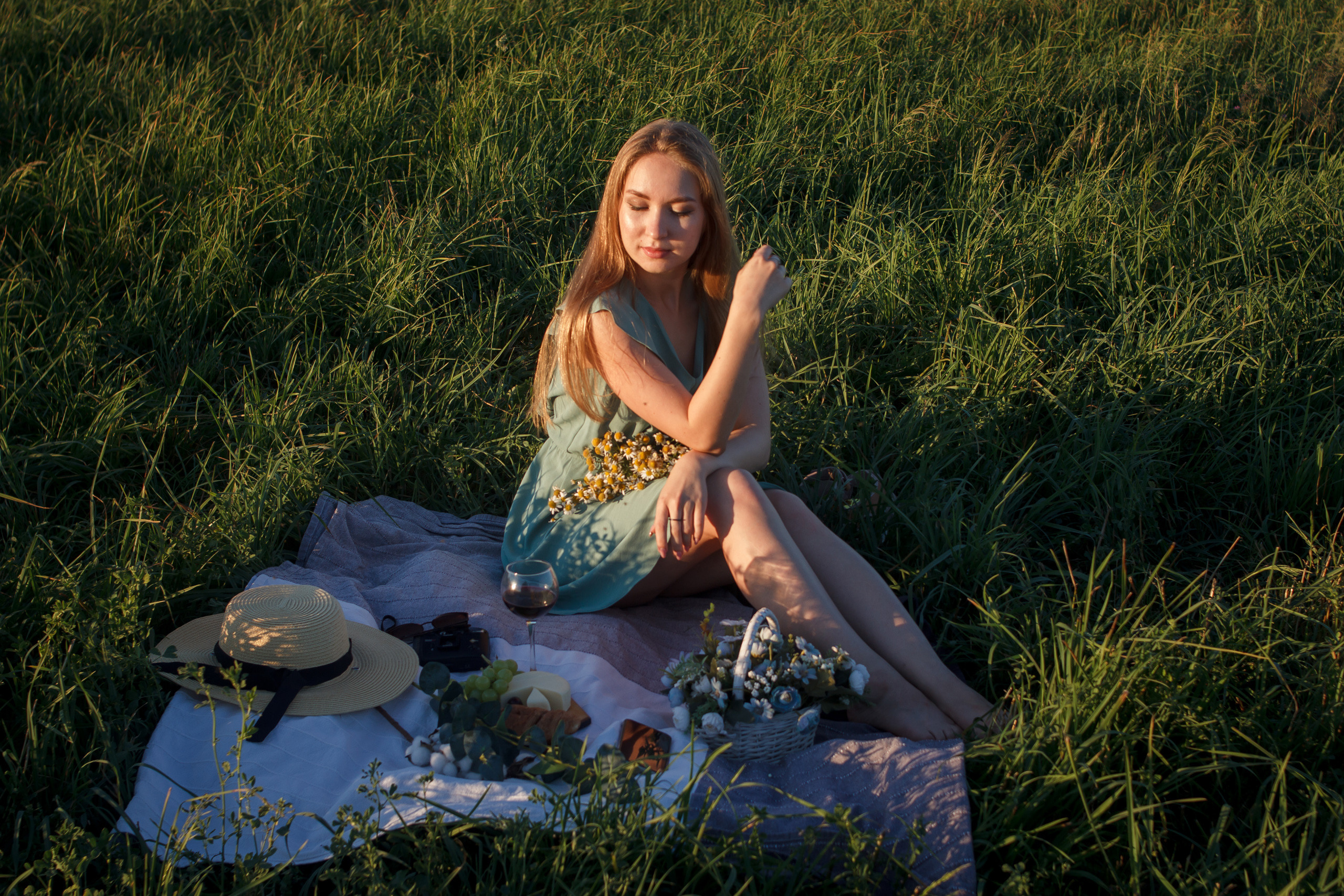 Марина на поле. Свадебный и портретный фотограф в Белграде Екатерина Македонская