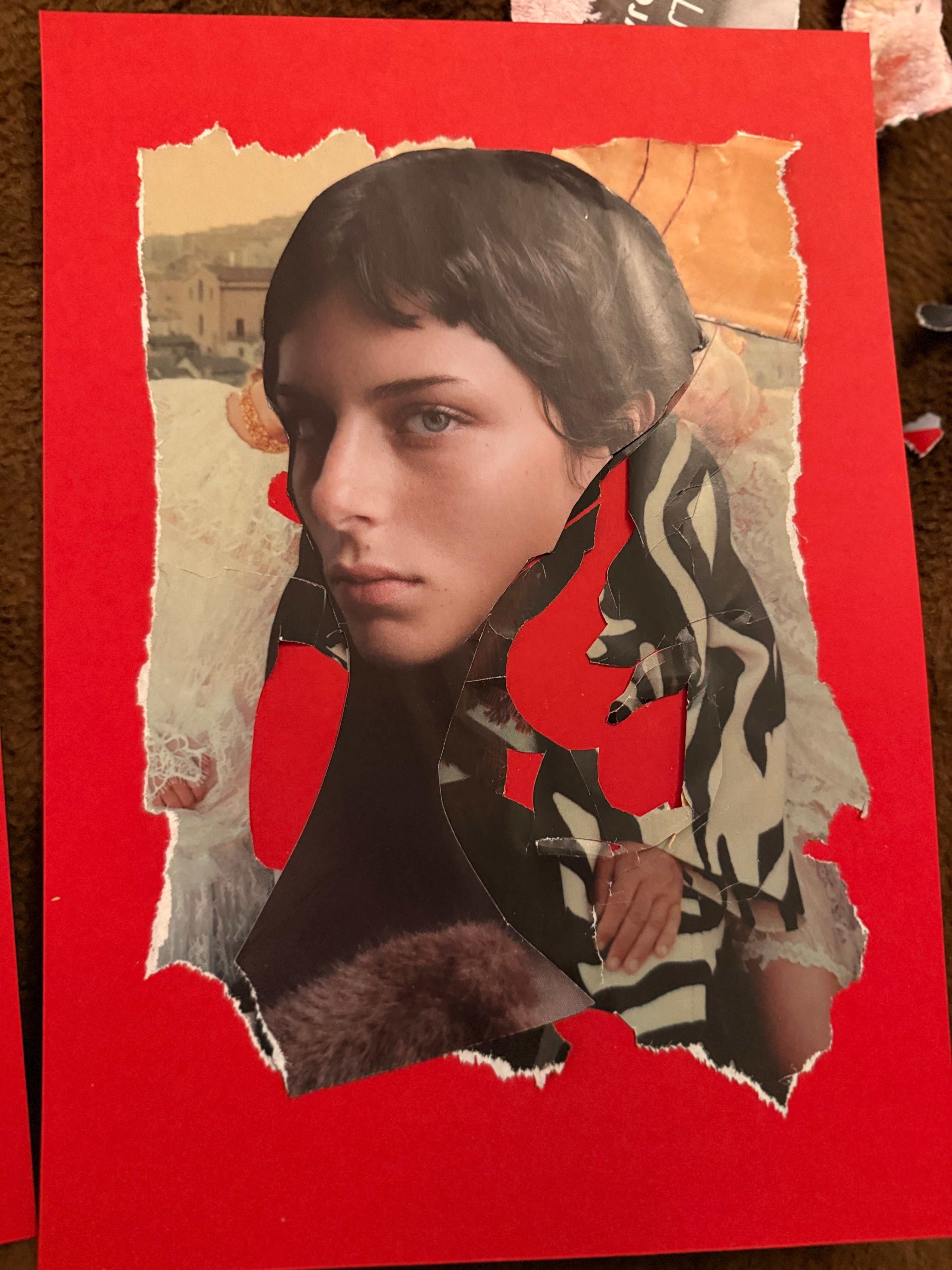 Analog collages. Photographer, photo artist Alena Novgorodtseva