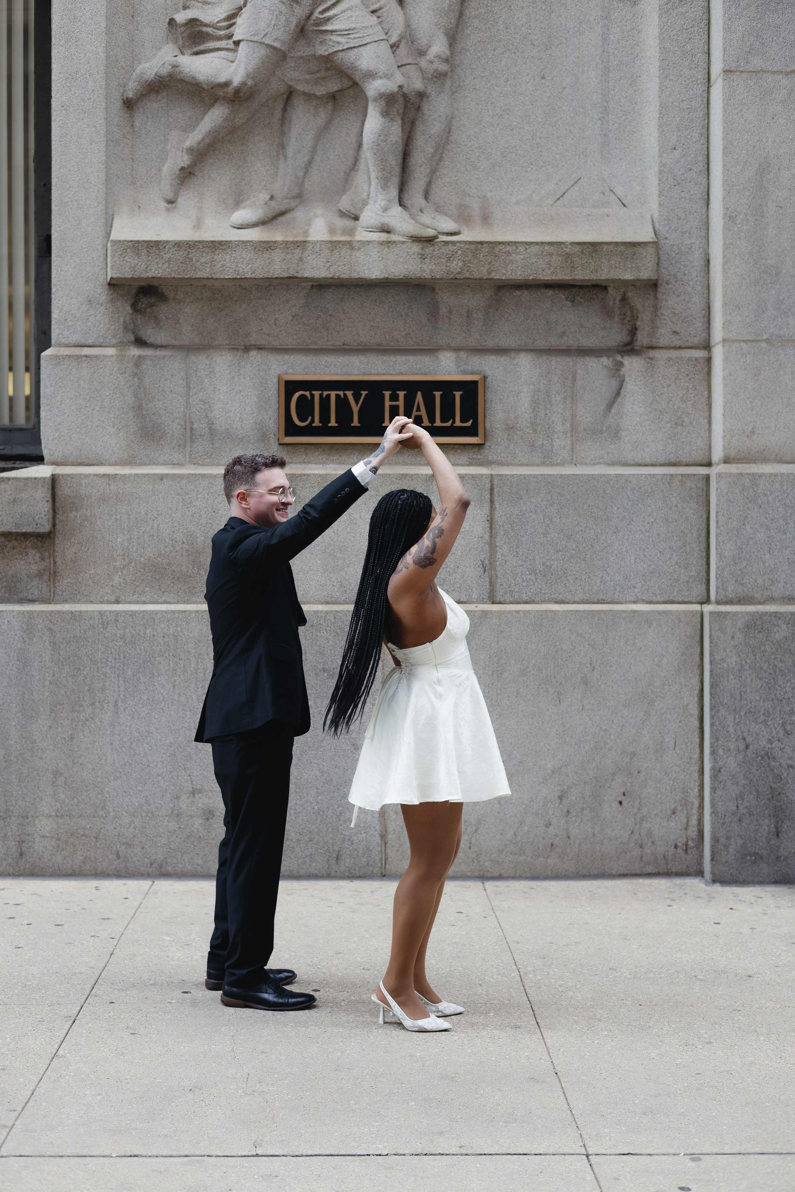 Chicago Courthouse Elopement | Jda & Rich. Chicago Wedding Photographer | Margarita Chudinova