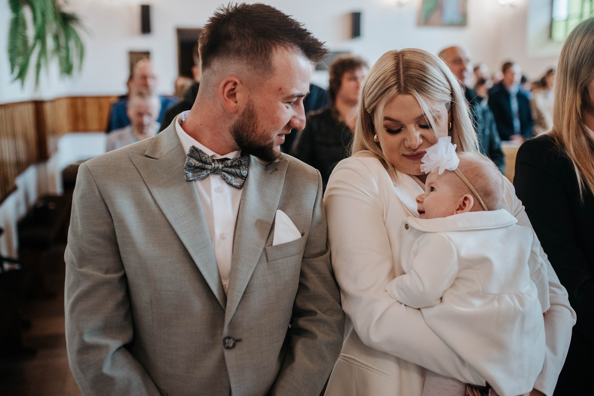 Chrzest Święty Kornelii. Dominika Strachacka Fotografia | Fotograf ślubny i rodzinny Opole Lubelskie Lublin