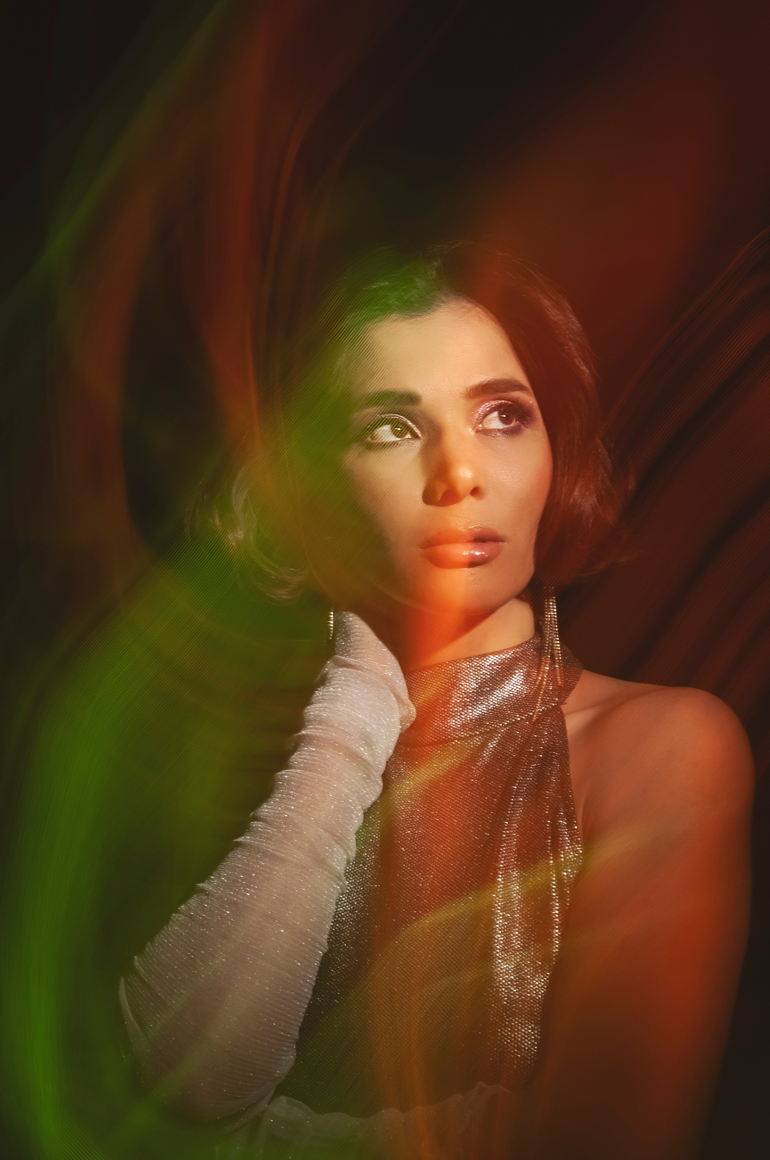 COLORED LIGHTING. PERSONAL PHOTOGRAPHER