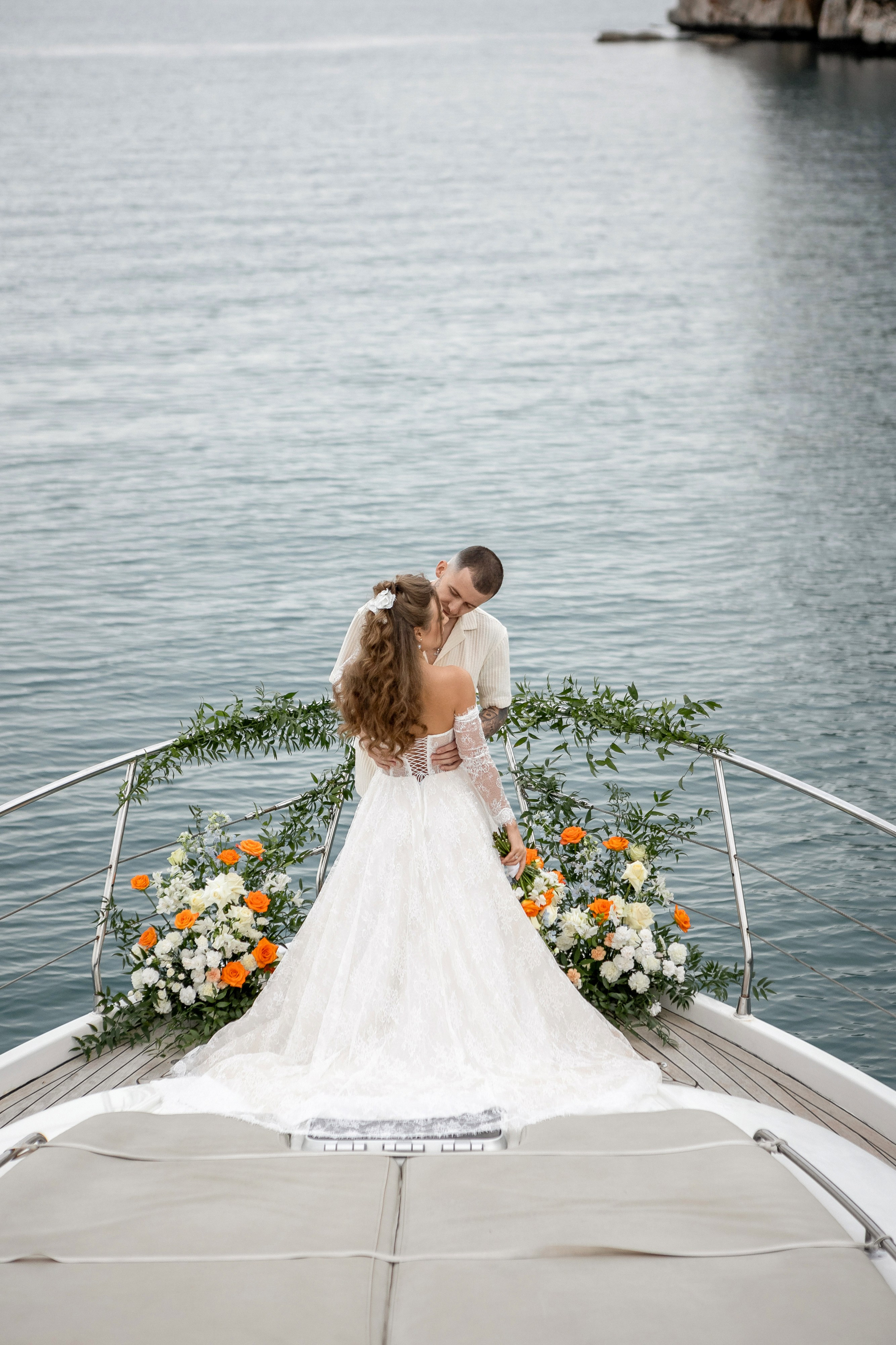 Свадьба на яхте. Фотограф в Анталии, Кемере и Белеке