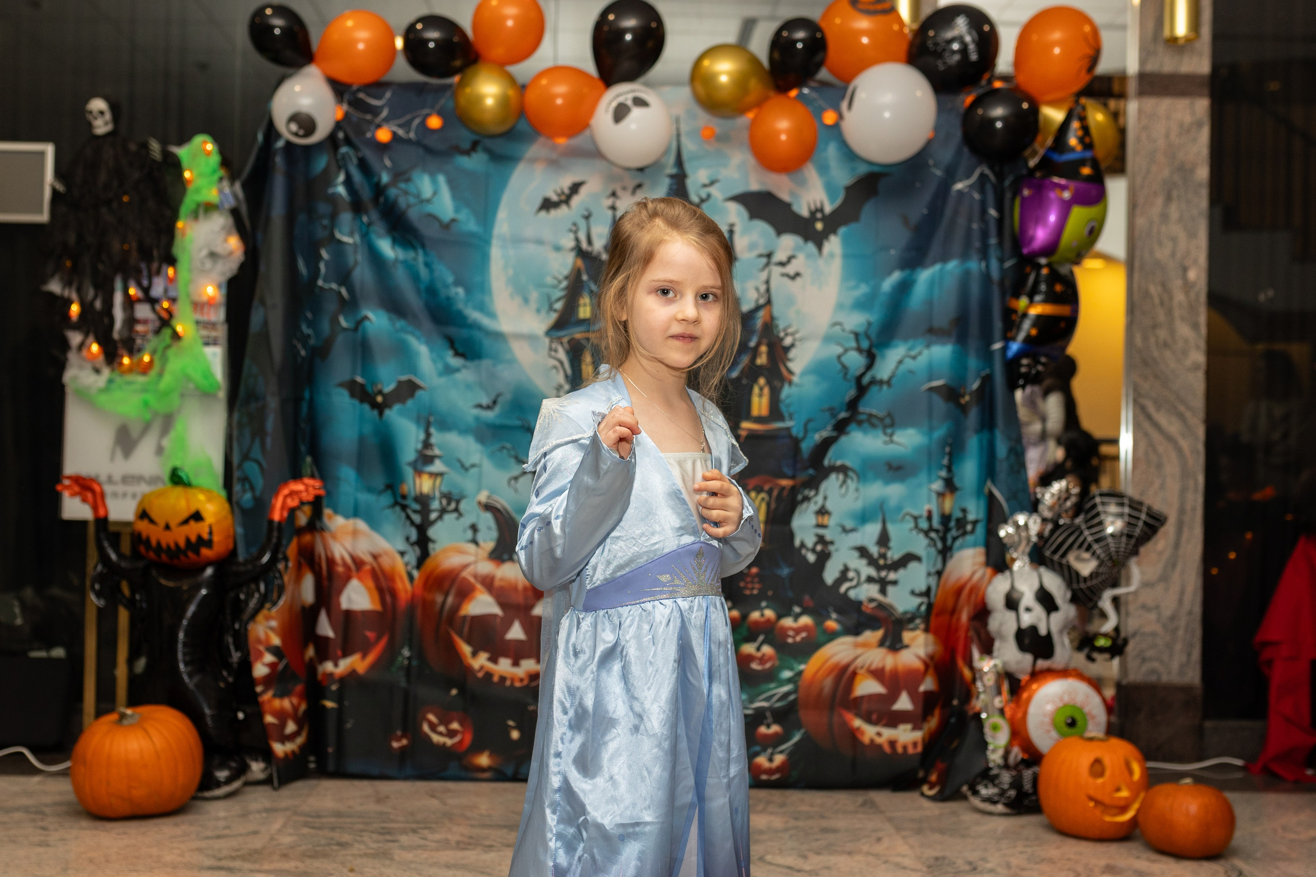 Leo dance studio Helloween 2025. Семейный и детский фотограф в Варшаве Мила Бобровская