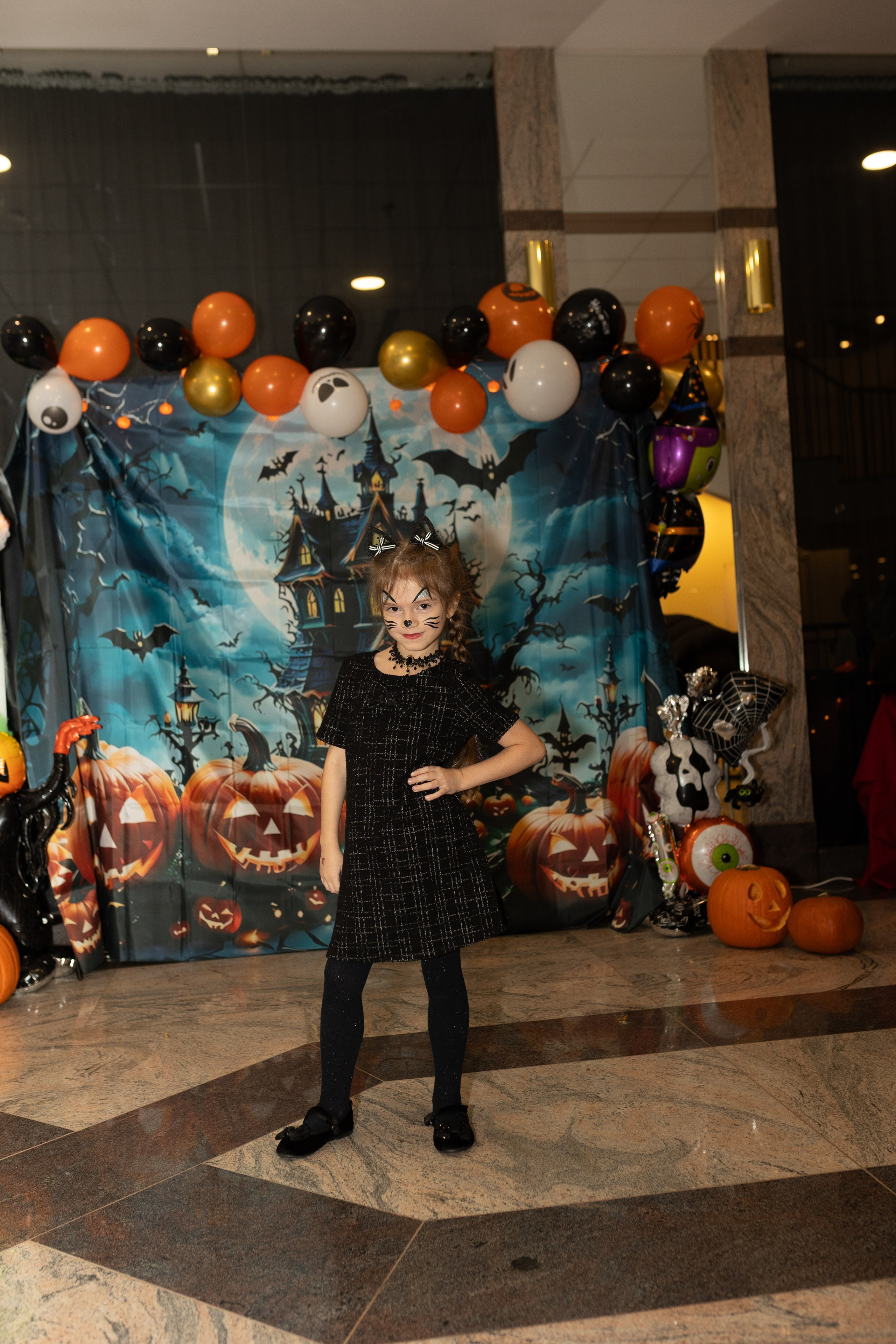 Leo dance studio Helloween 2025. Семейный и детский фотограф в Варшаве Мила Бобровская