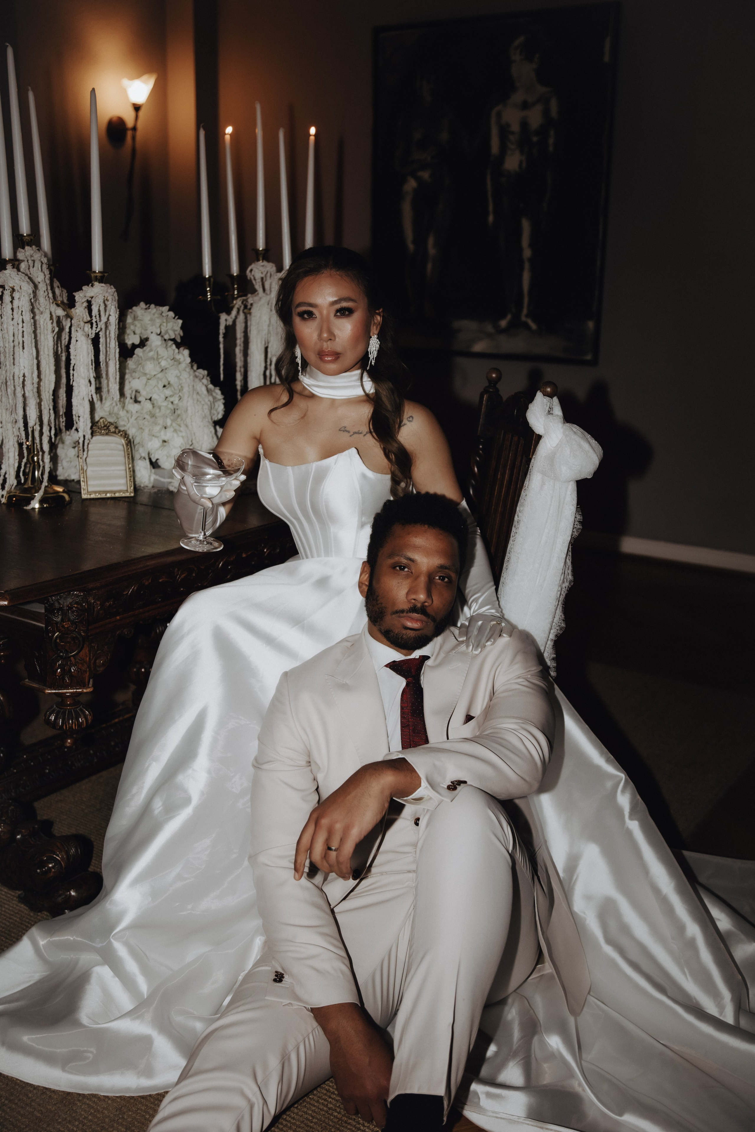 Nia & Zuma. POURNÉA - EDITORIAL WEDDING PHOTOGRAPHY