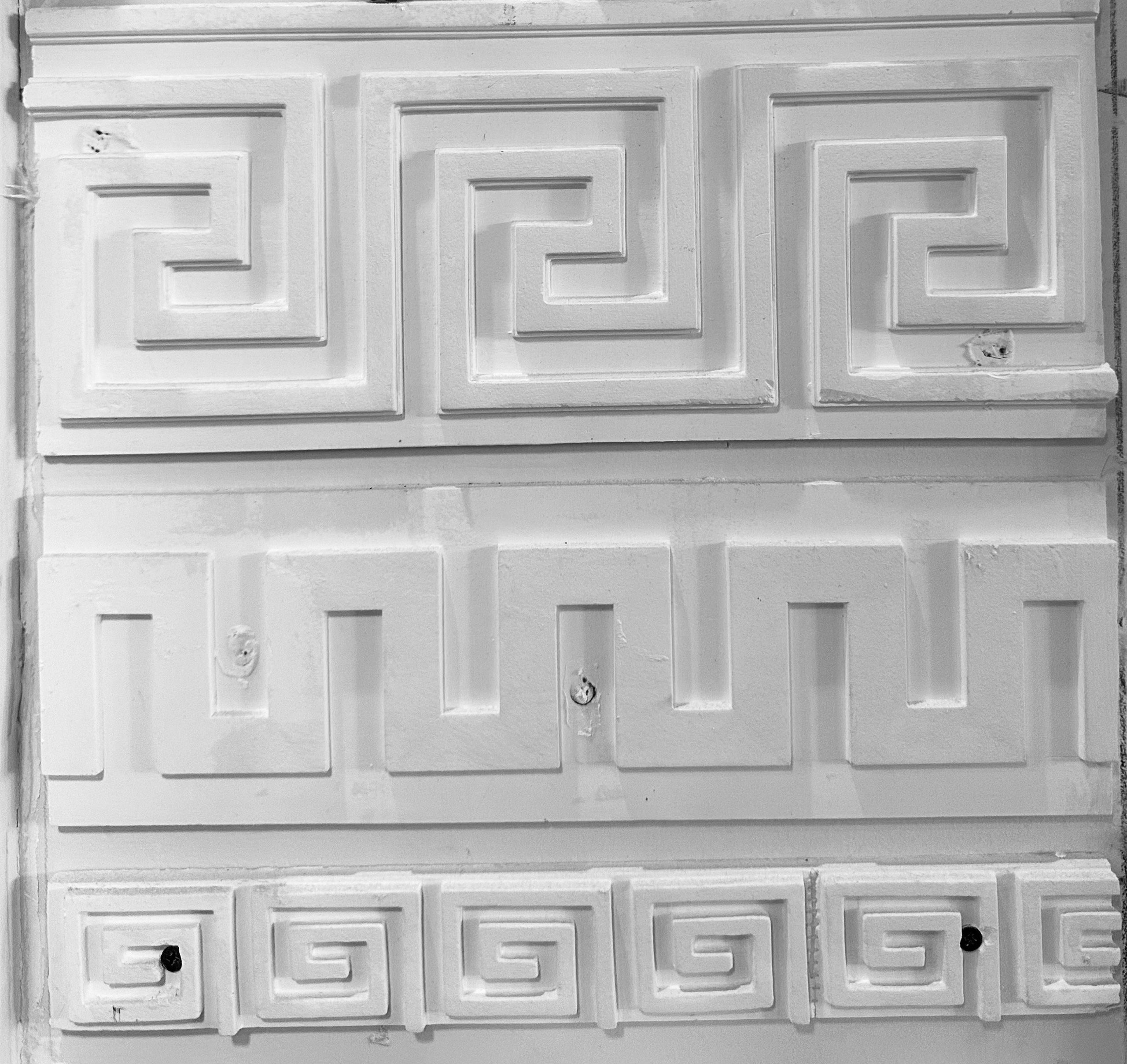 Panel Moldings. Plaster molding