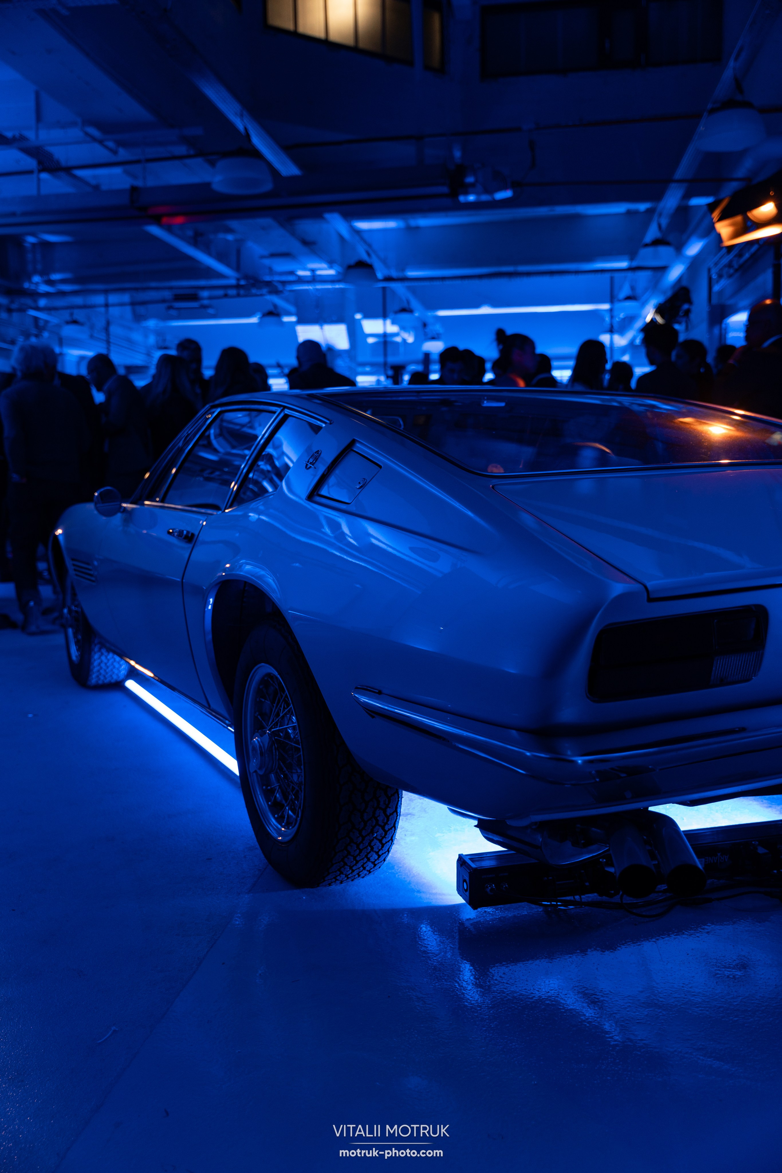 Maseratti Opening. Photographe de voitures à Paris — Vitalii Motruk