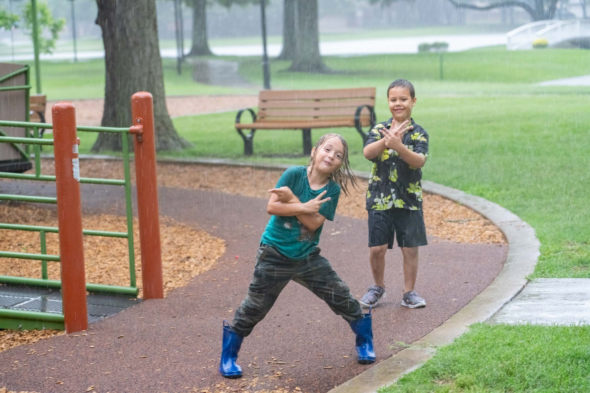 Easter picnic. Photographer Irina Kozhemyakina. Houston