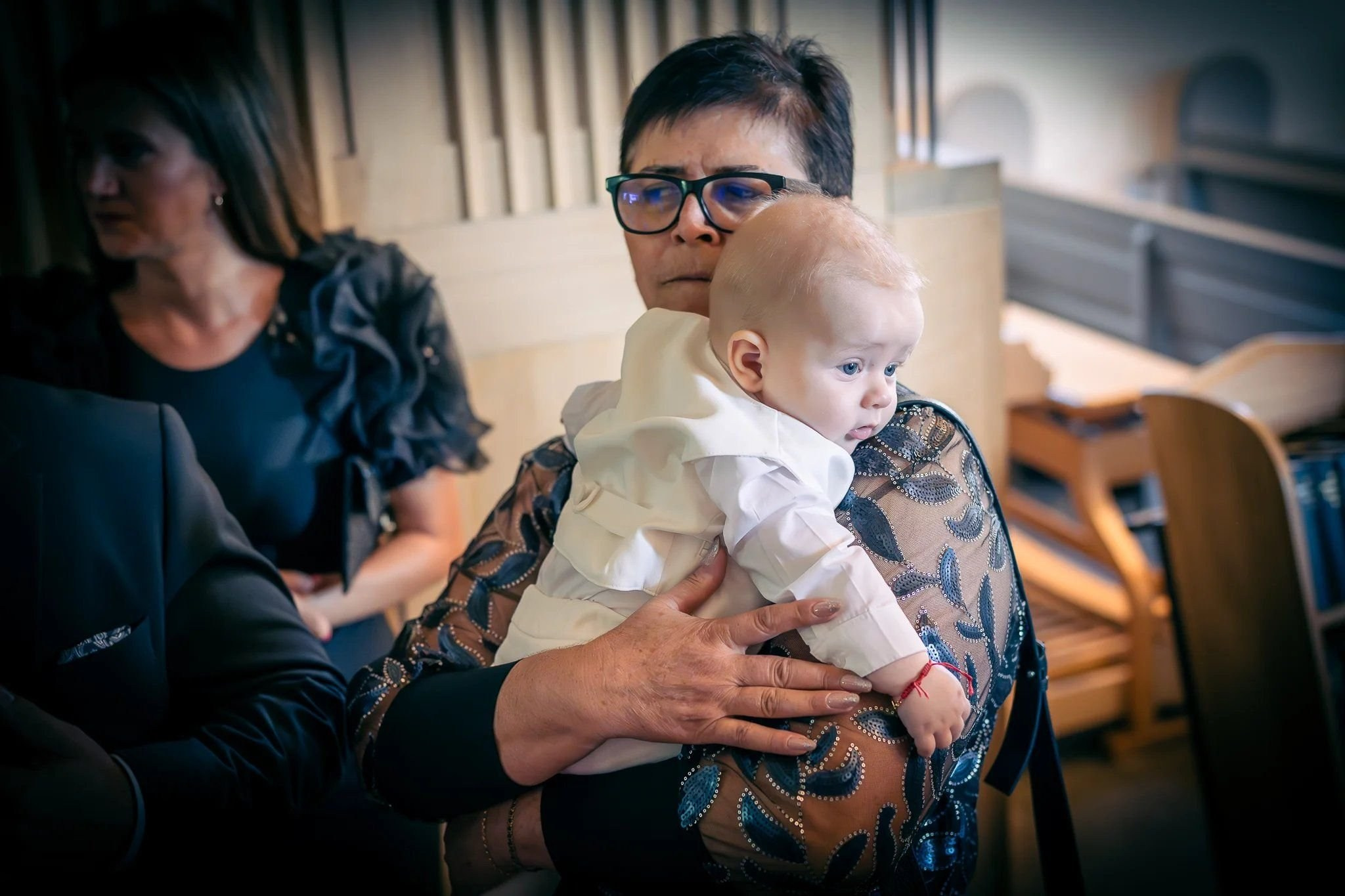 Milas' baptism — Tarm Church. AlexEvents | Wedding and Baptism Photographer & Videographer in Denmark and Germany