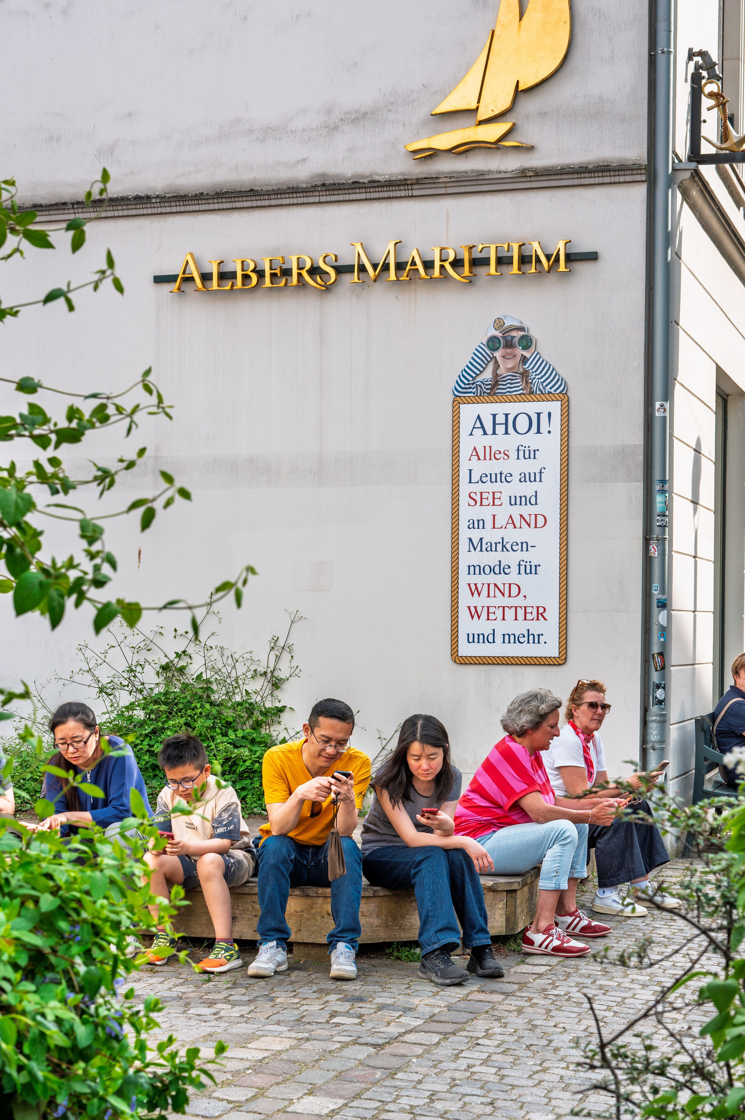 A little bit of street in Bremen #5. URBANSTREETFILES.ART