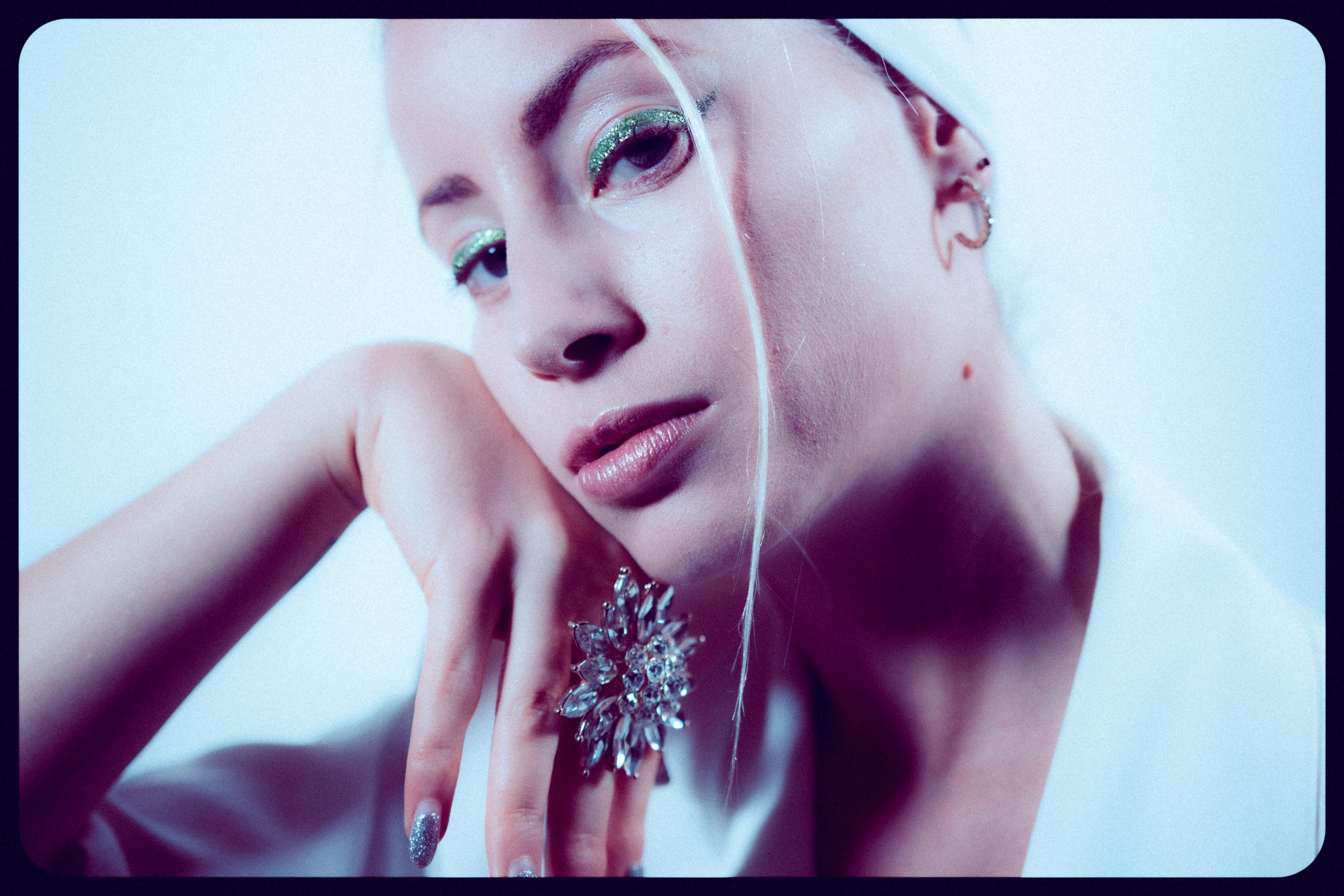 Portrait photo shoot in the studio MKn Visual - Shoot,makeup,postprod and art direction by MKn Visual