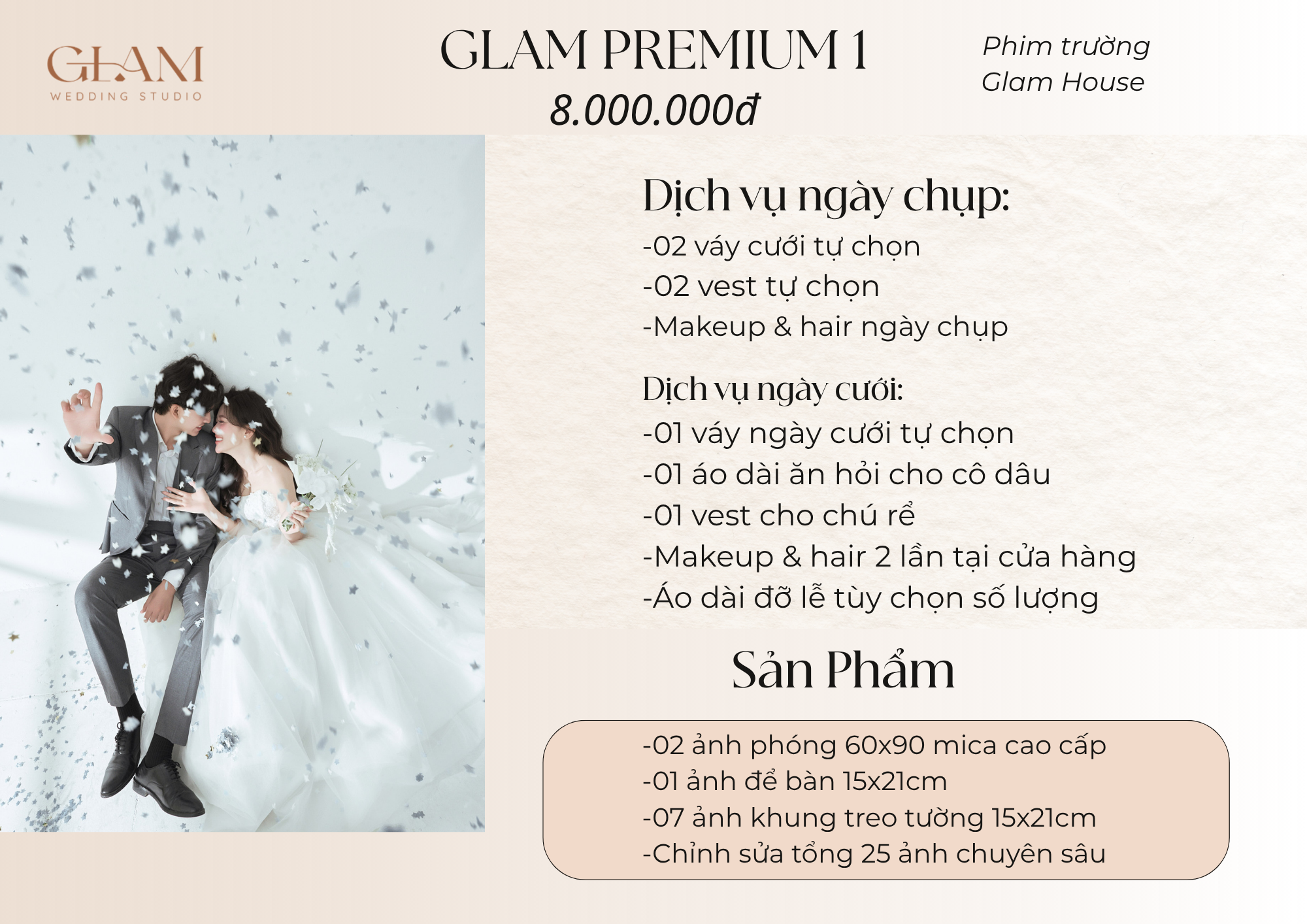 Prewedding. Glam Wedding Studio