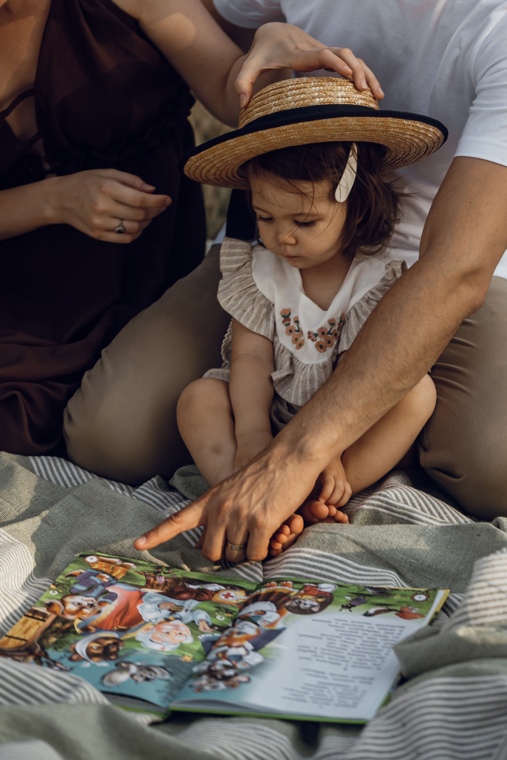 Tanya, Victor, Kira. Photographer Irina Novikova