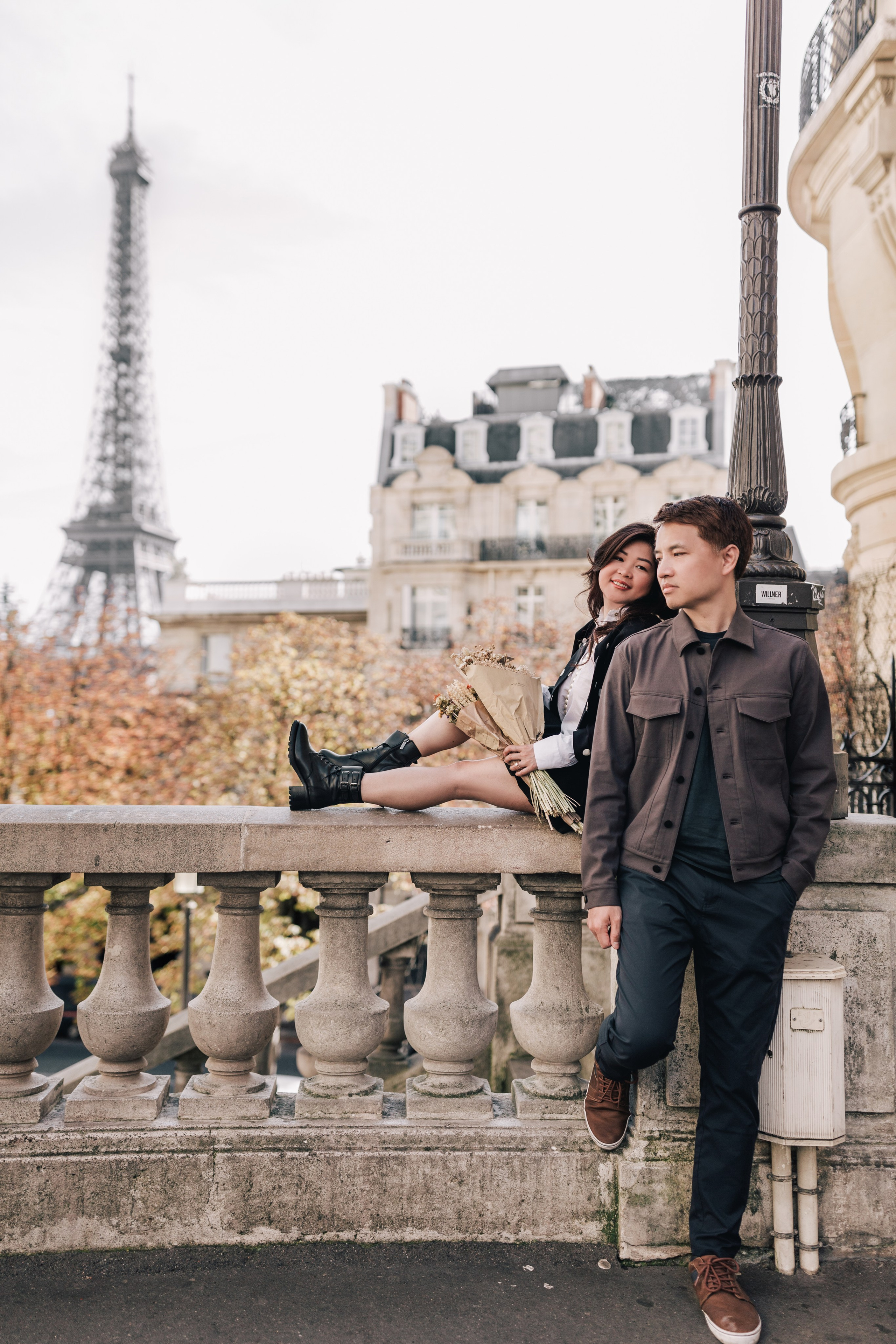 Photo-shooting in Paris (Trish & Reno). Photographe à Rouen, France