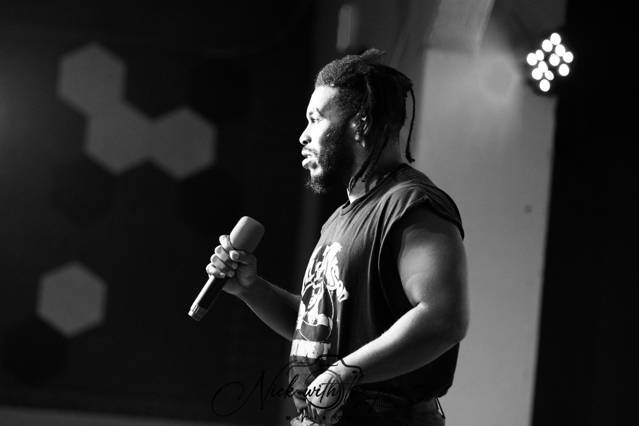 Black and white. Nick With The Pic Media Co