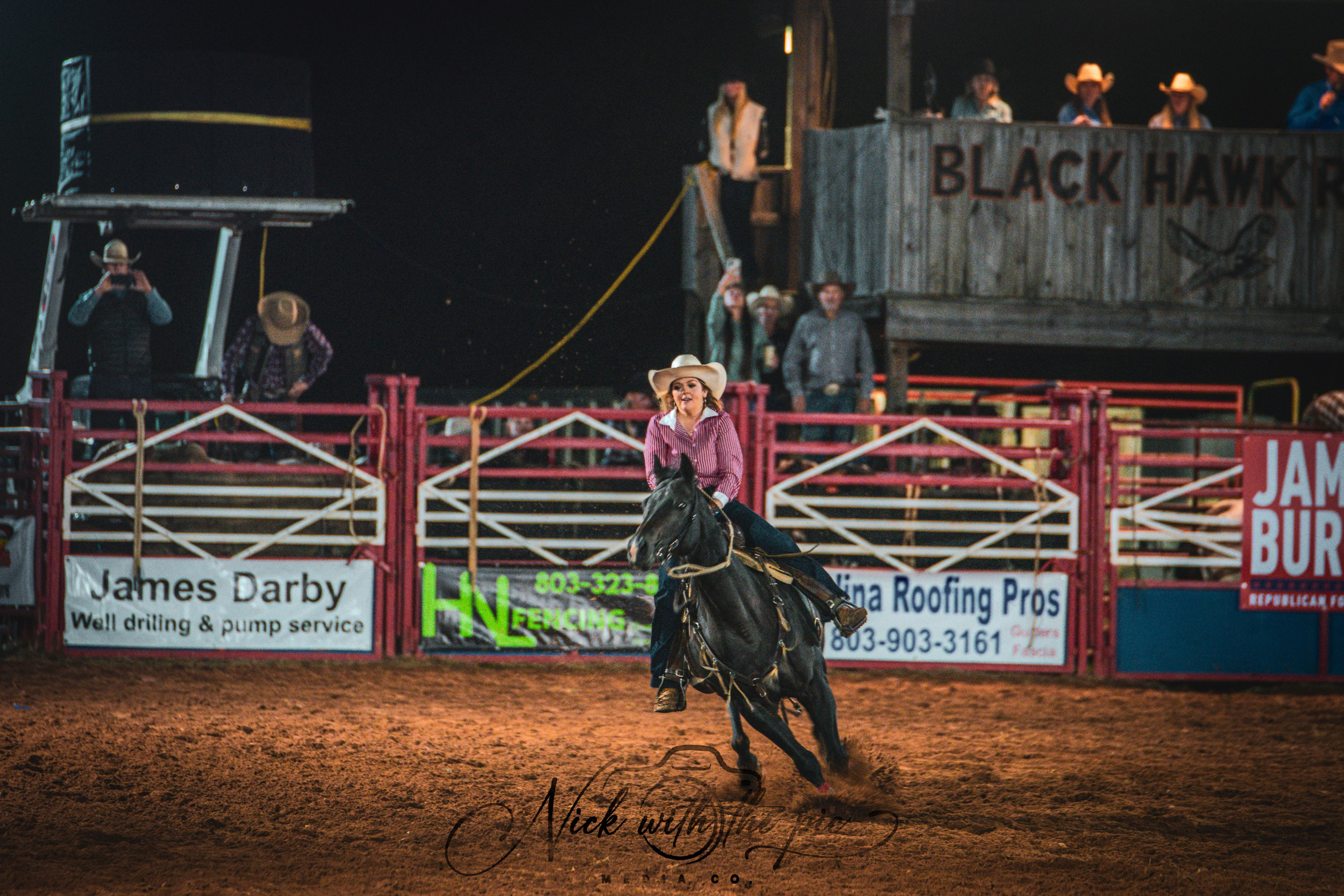 Black Hawk Ranch Rodeo 2026. Nick With The Pic Media Co