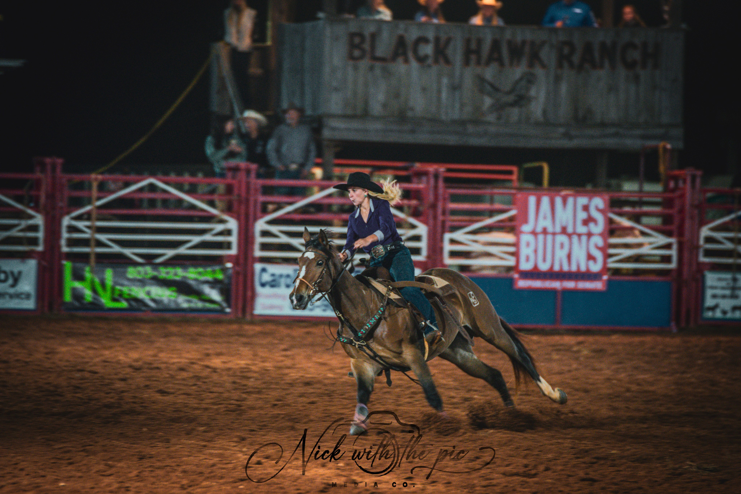 Black Hawk Ranch Rodeo 2026. Nick With The Pic Media Co