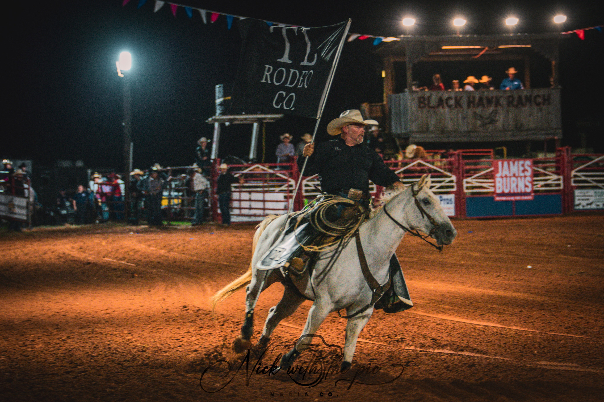 Black Hawk Ranch Rodeo 2026. Nick With The Pic Media Co