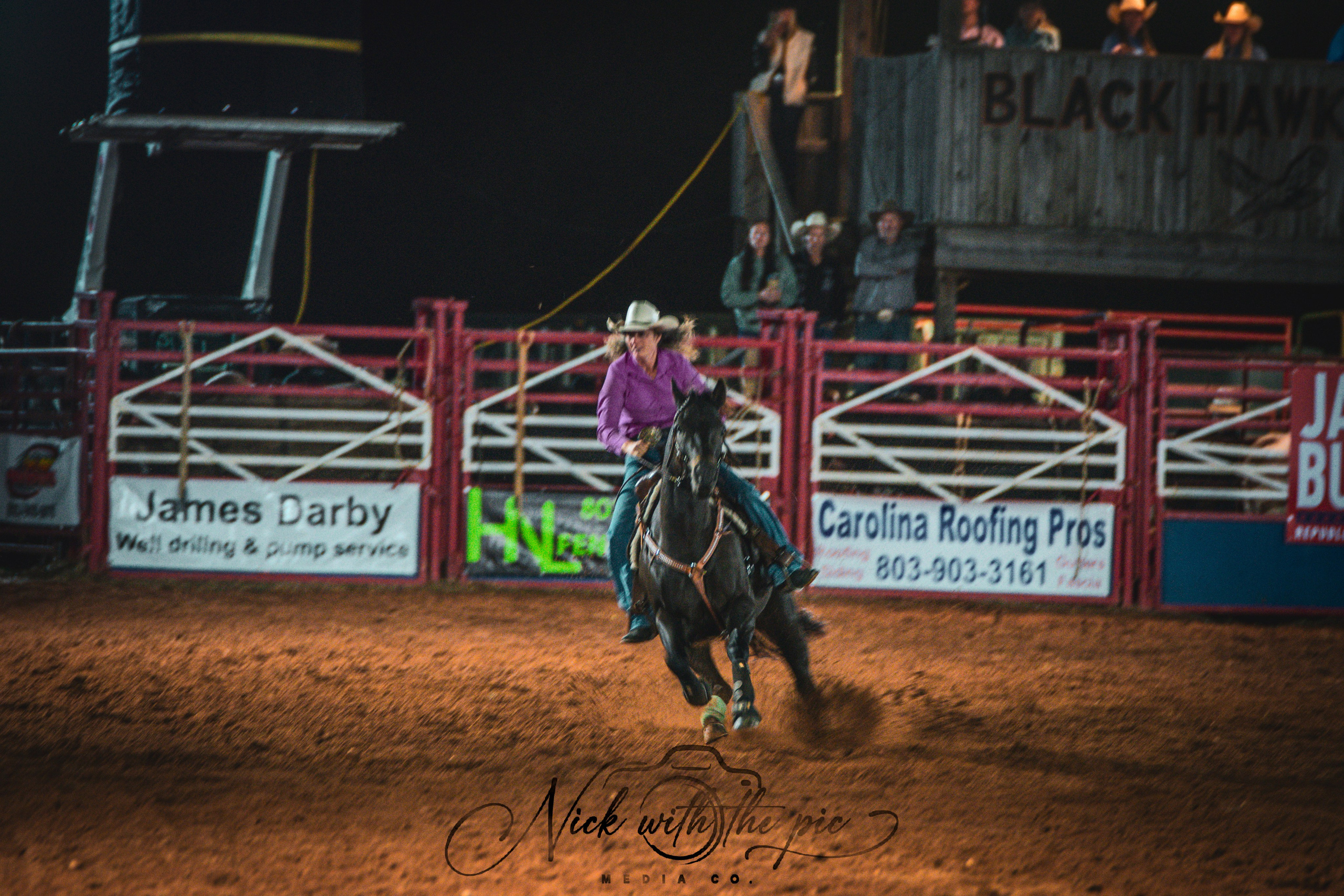 Black Hawk Ranch Rodeo 2026. Nick With The Pic Media Co
