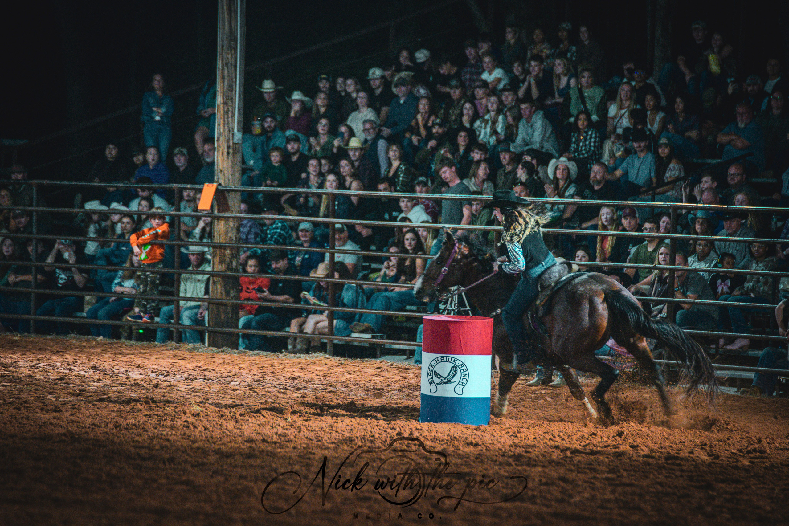 Black Hawk Ranch Rodeo 2026. Nick With The Pic Media Co