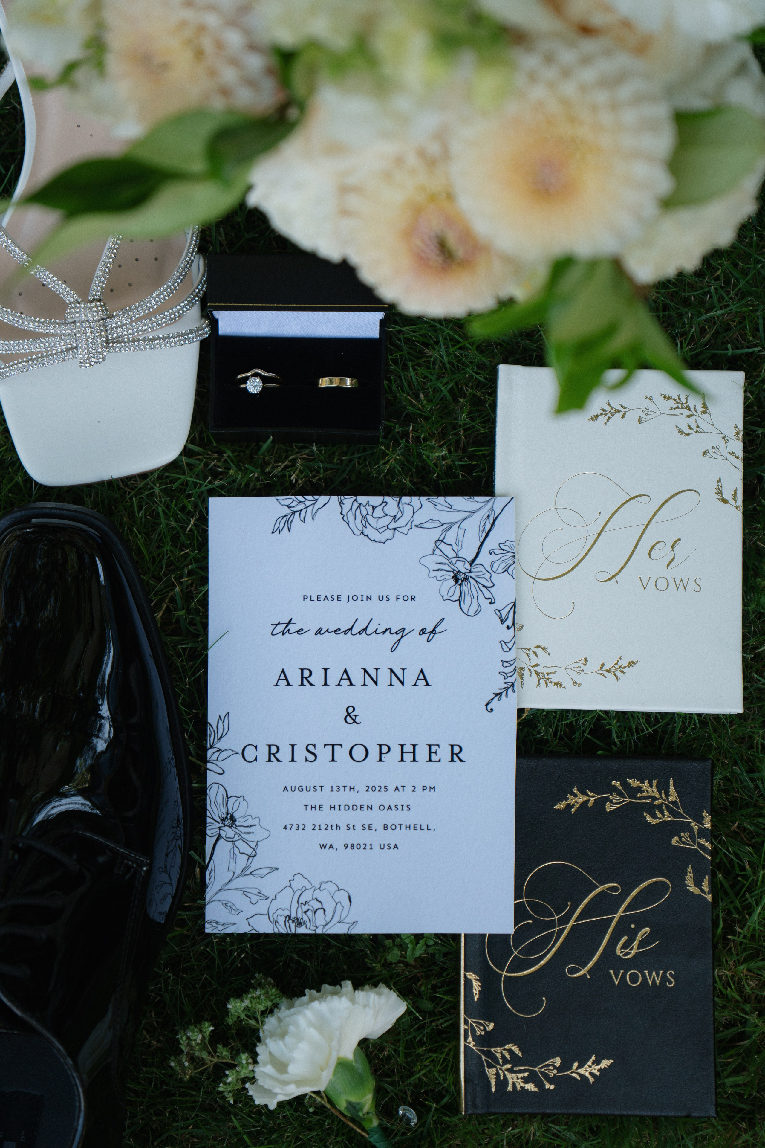 Arianna and Cristopher | Intimate Wedding. Photographer in Washington Sophia D