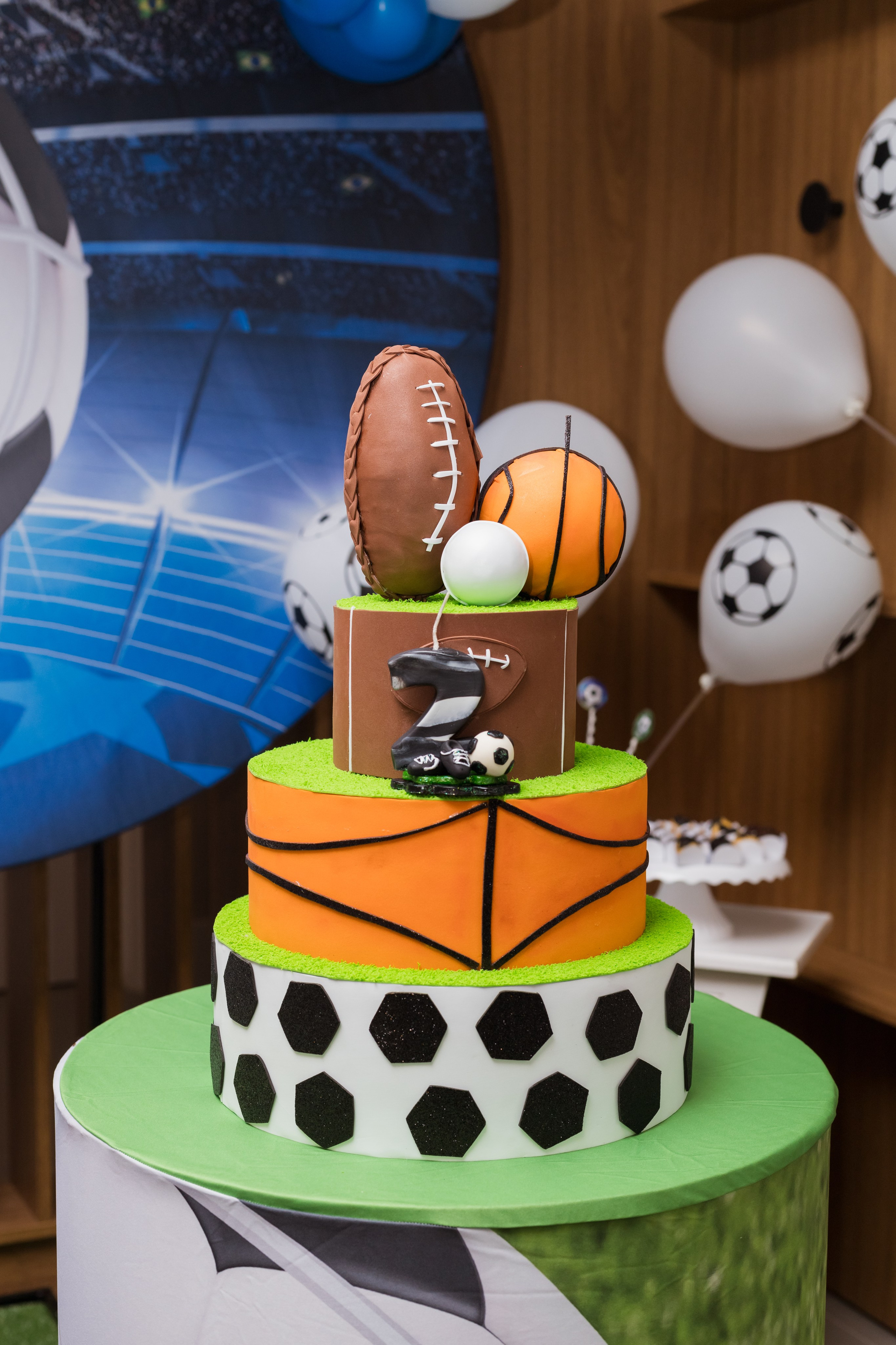 Aniversário infantil futebol, em Palhoça, Santa Catarina.