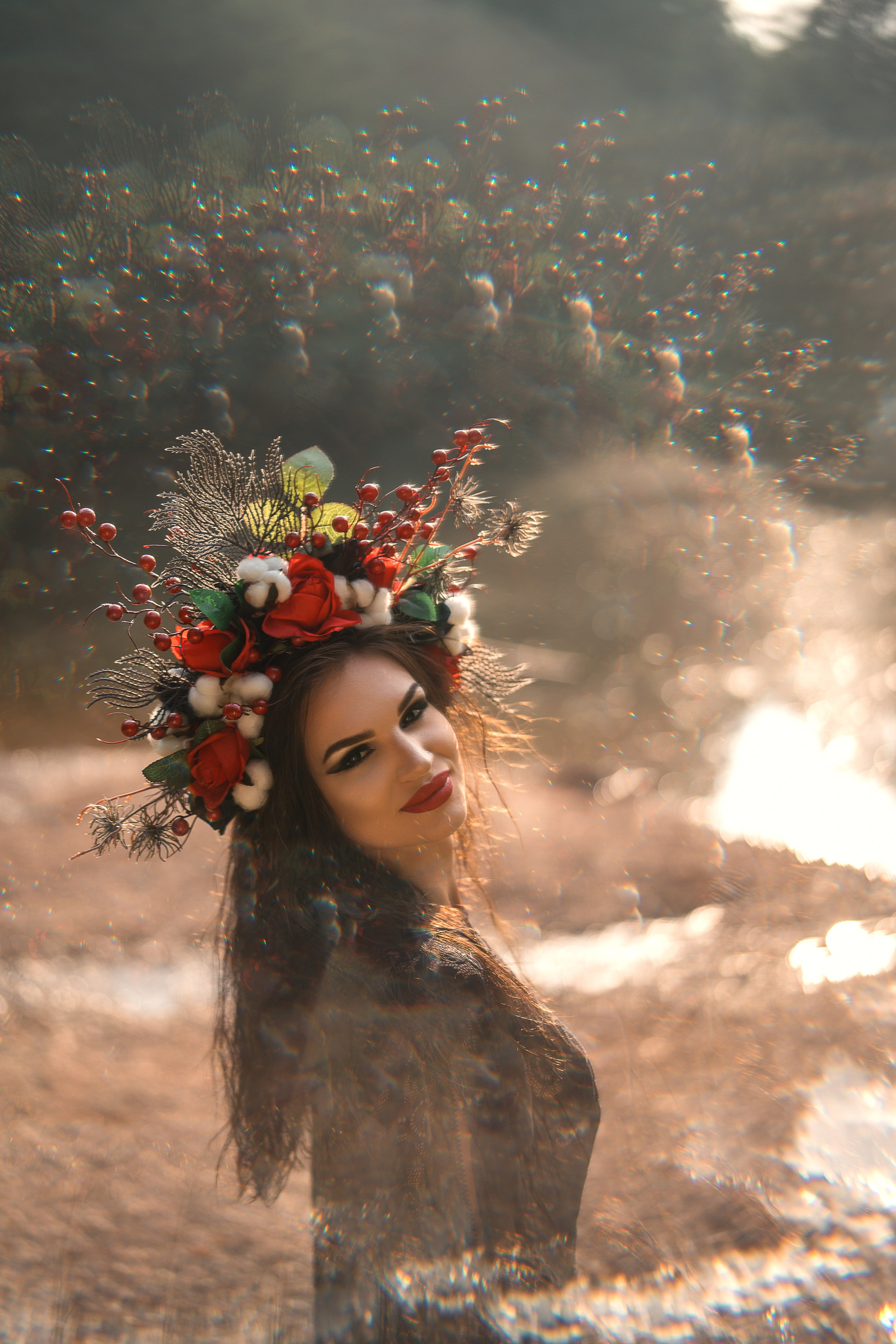 Witch at the lake. Familien, Lifestyle und Portrait Fotografin in Trier, Luxembourg