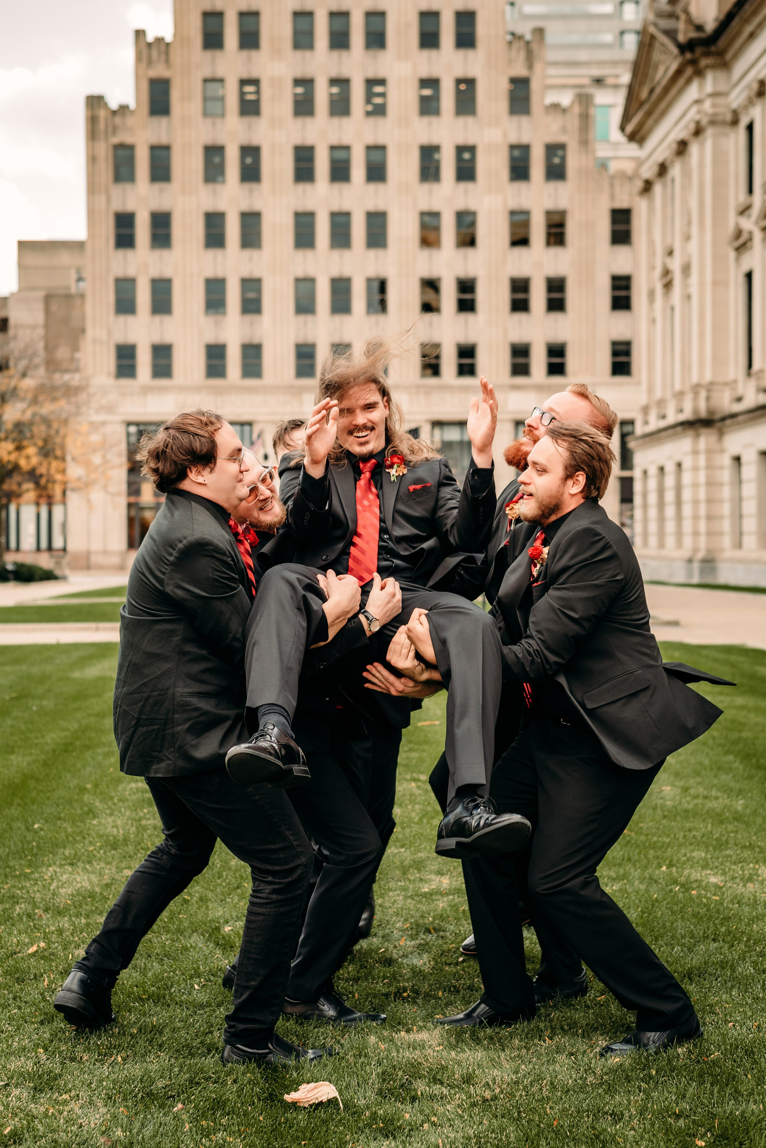 Bold & Dramatic Wedding at The Paper Mill on The Landing | Fort Wayne Wedding Photographer. Alexandria Danielle Photography | Fort Wayne & Indianapolis Wedding Photographer