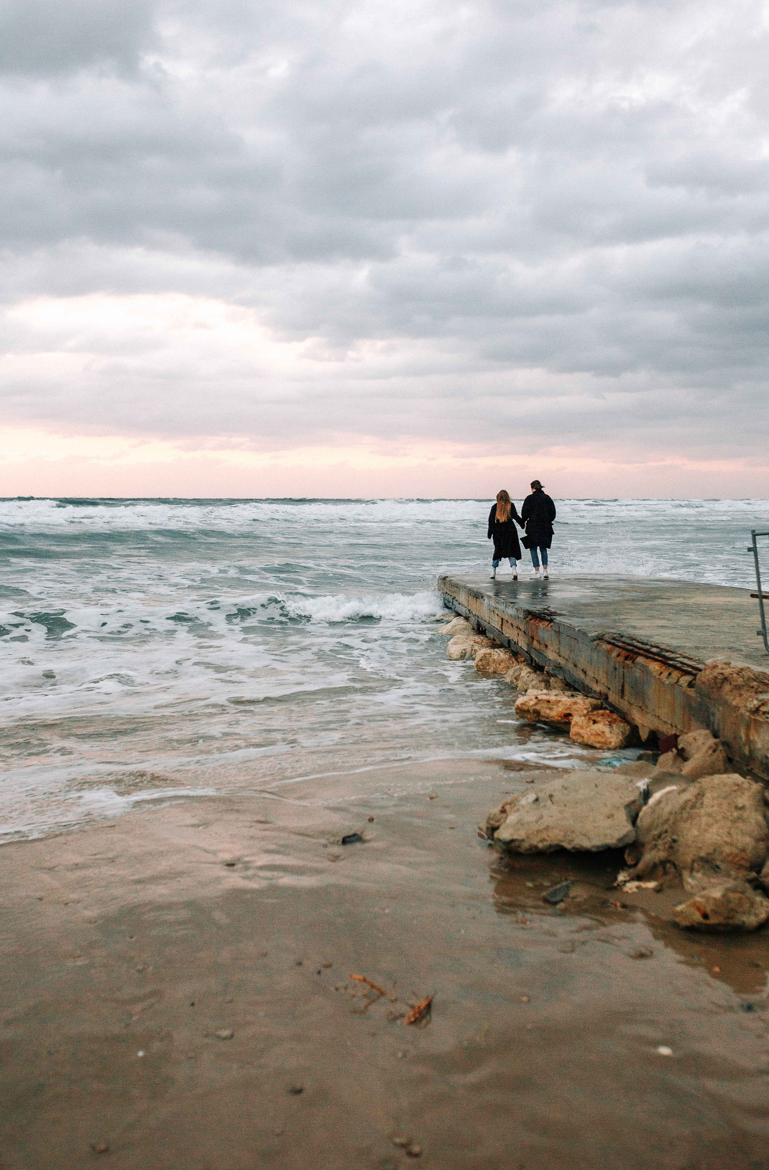 WINTER IN NETANYA. PHOTOGRAPHER IN ISRAEL
