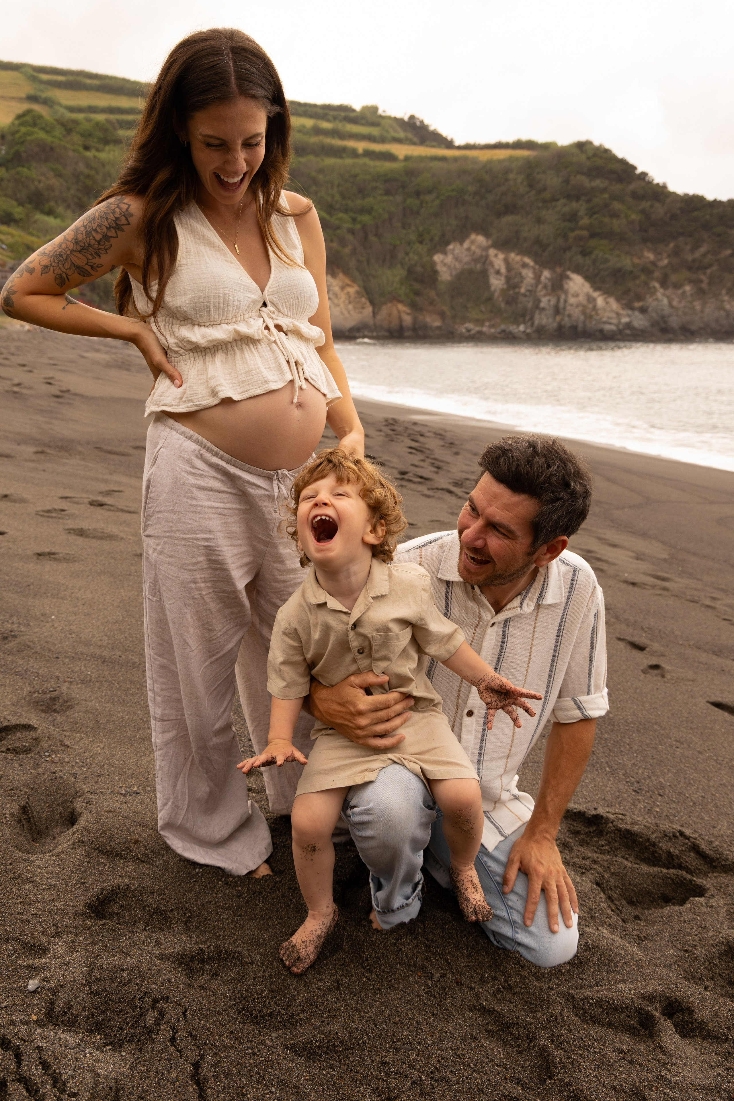 Kayla’s family. IRINA KALMYKOVA | PHOTOGRAPHER AZORES