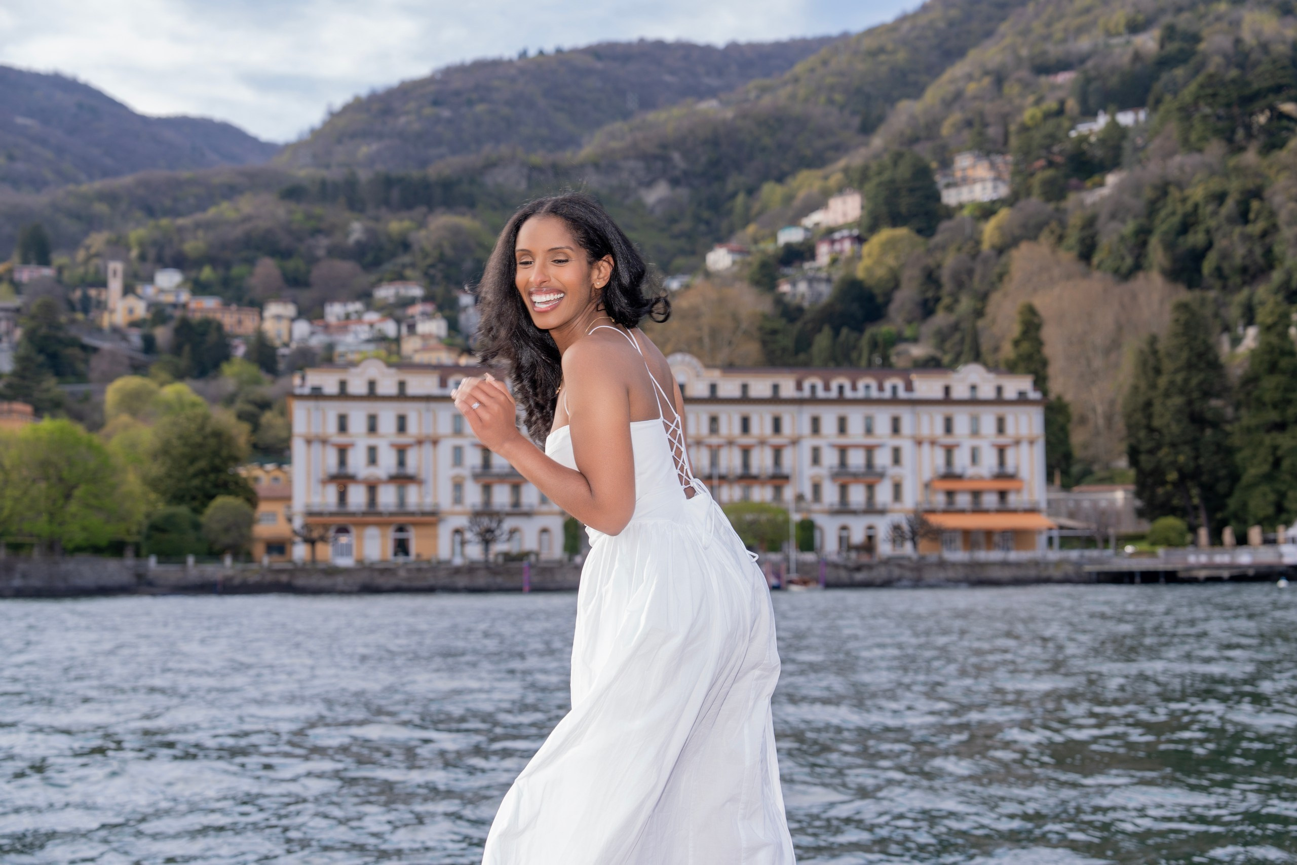 Boat proposal. Fotografo matrimonio Lago di Como Ferrari Media Production